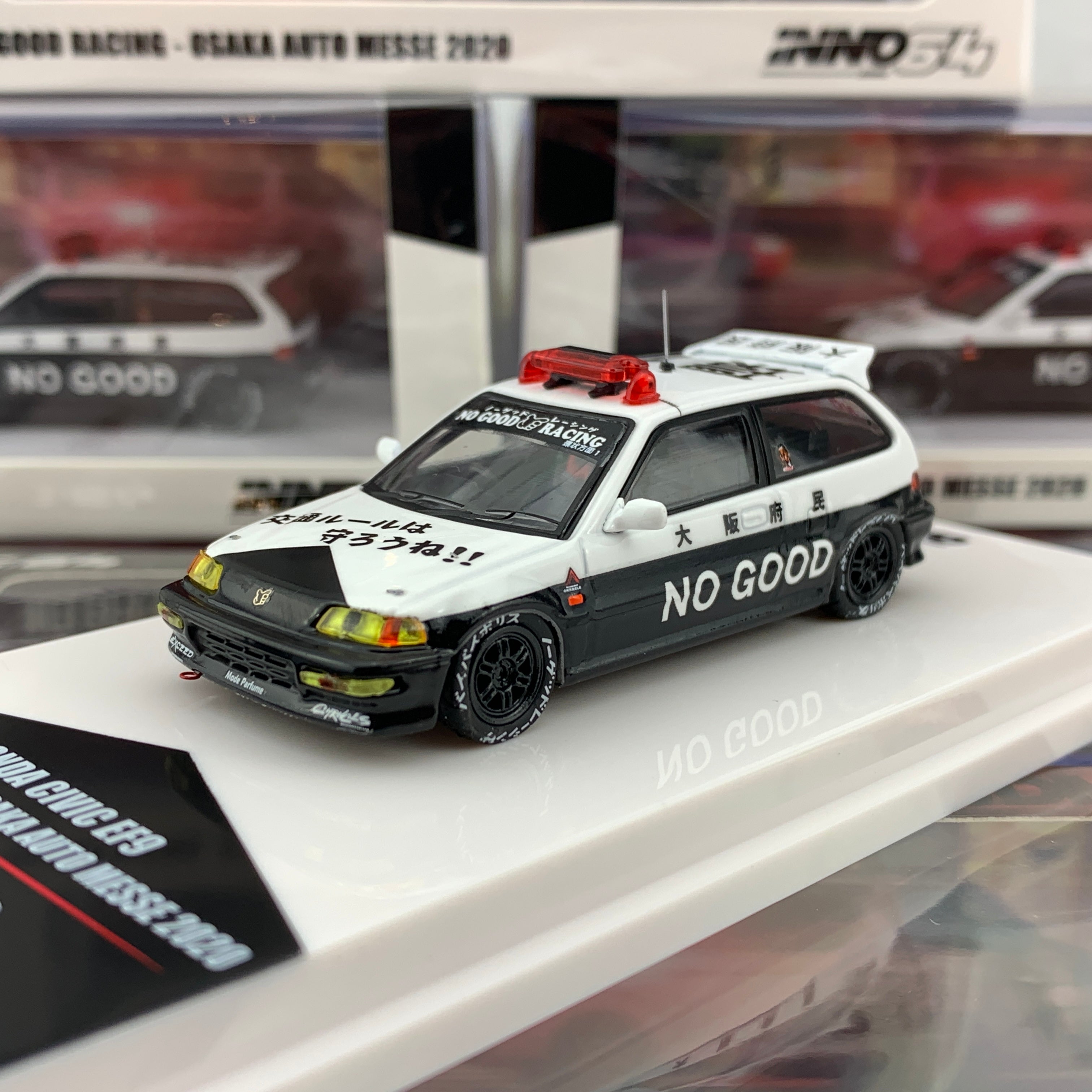INNO64 1/64 ホンダcivic EF9 大阪府民 Inno64 Honda Civic EF9 