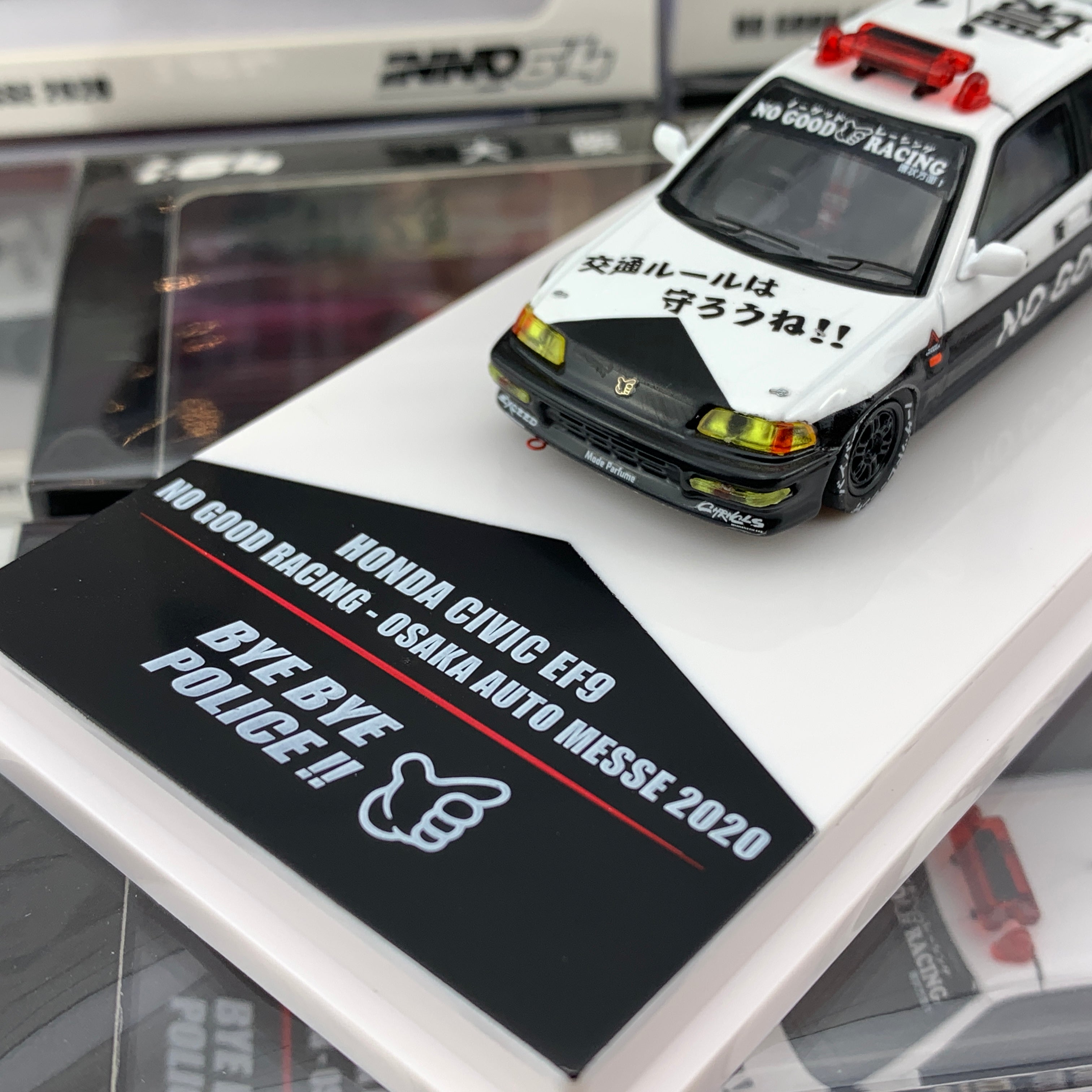 INNO64 1/64 ホンダcivic EF9 大阪府民 Inno64 Honda Civic EF9 