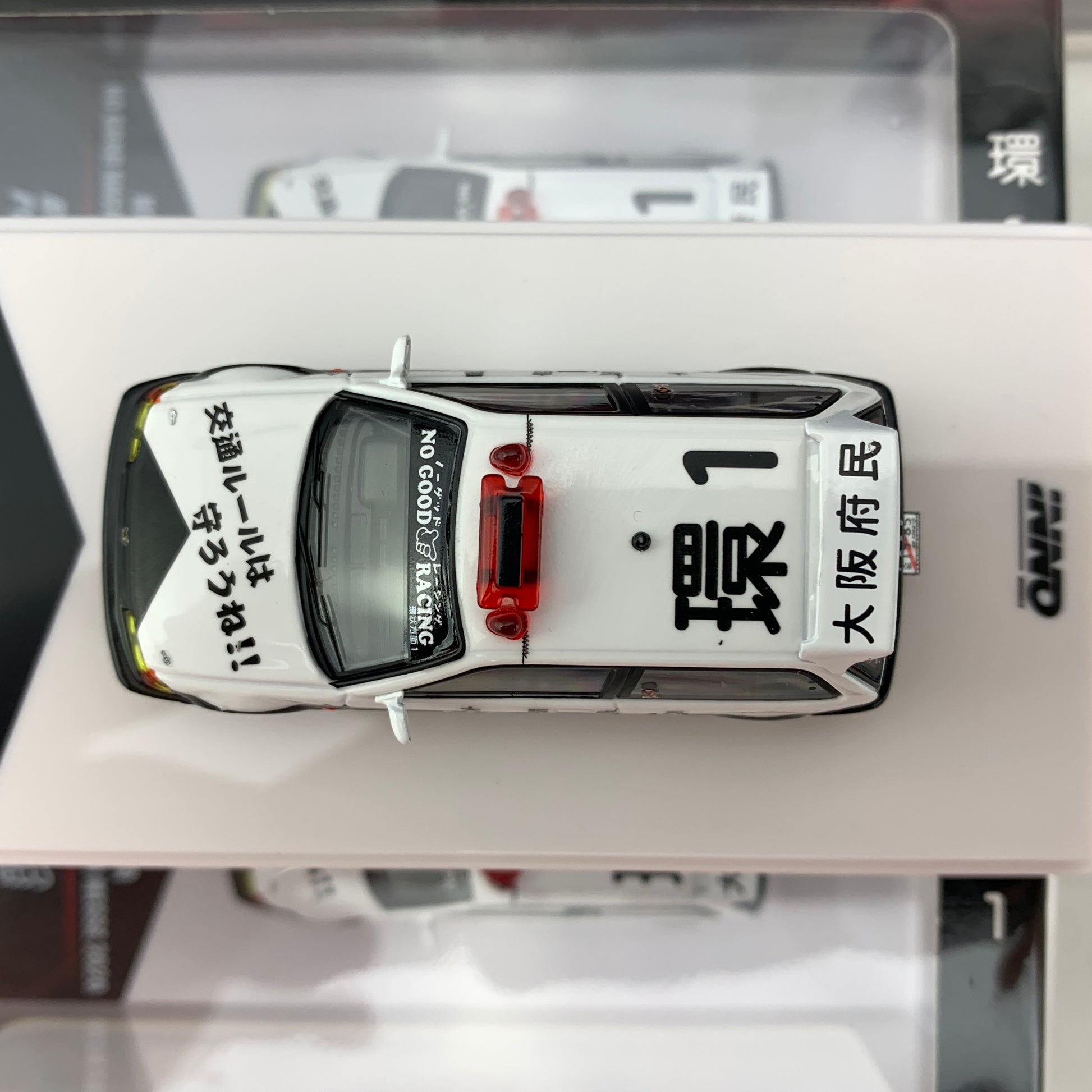 INNO64 1/64 JDM Collection 06 HONDA CIVIC EF9 Kanjo Style "BYE BYE POLICE" Osaka Auto Messe 2020 IN64-EF9-JDM06