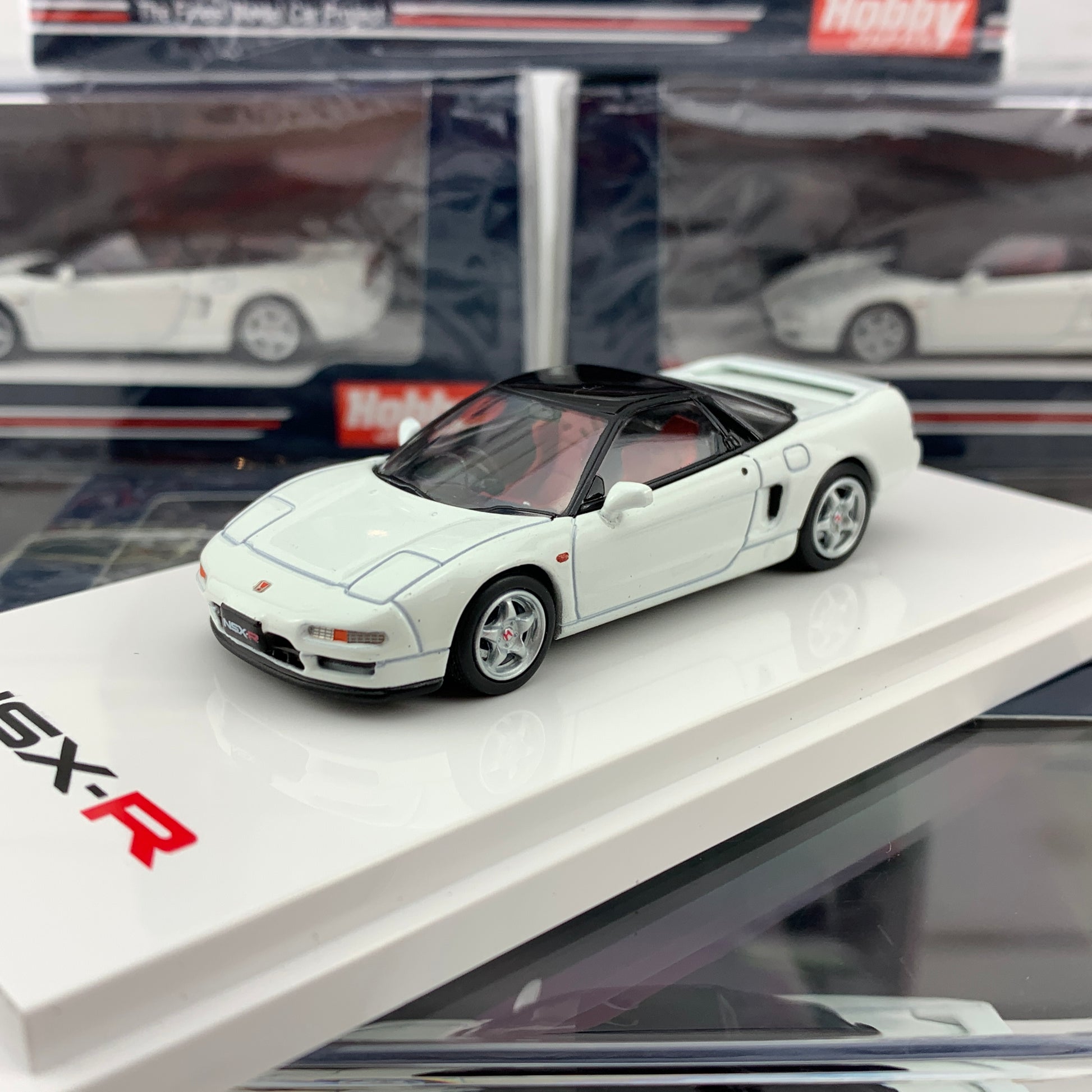 HOBBY JAPAN 1/64 Honda NSX Type R NA1 1992 Championship White HJ641006RW