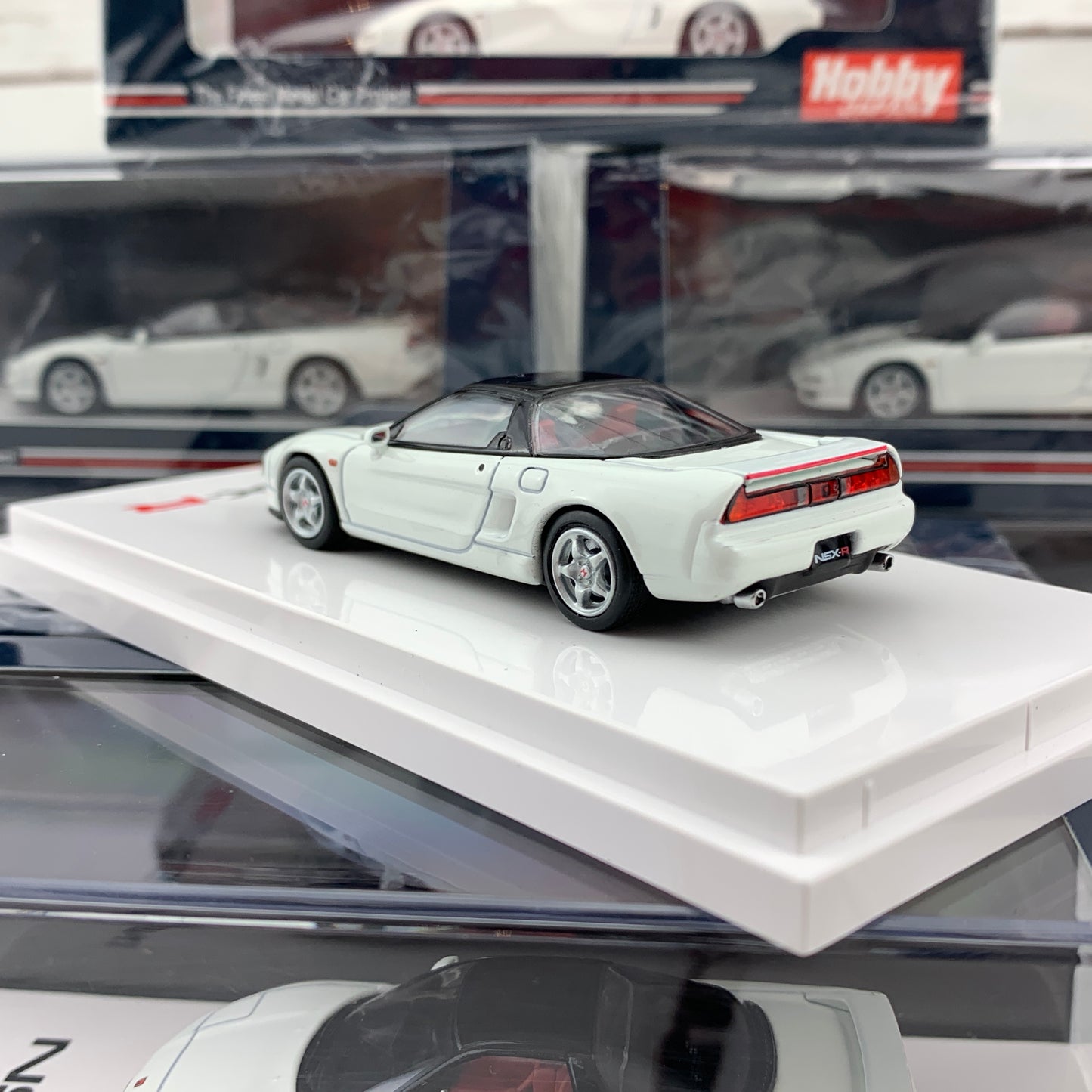 HOBBY JAPAN 1/64 Honda NSX Type R NA1 1992 Championship White HJ641006RW