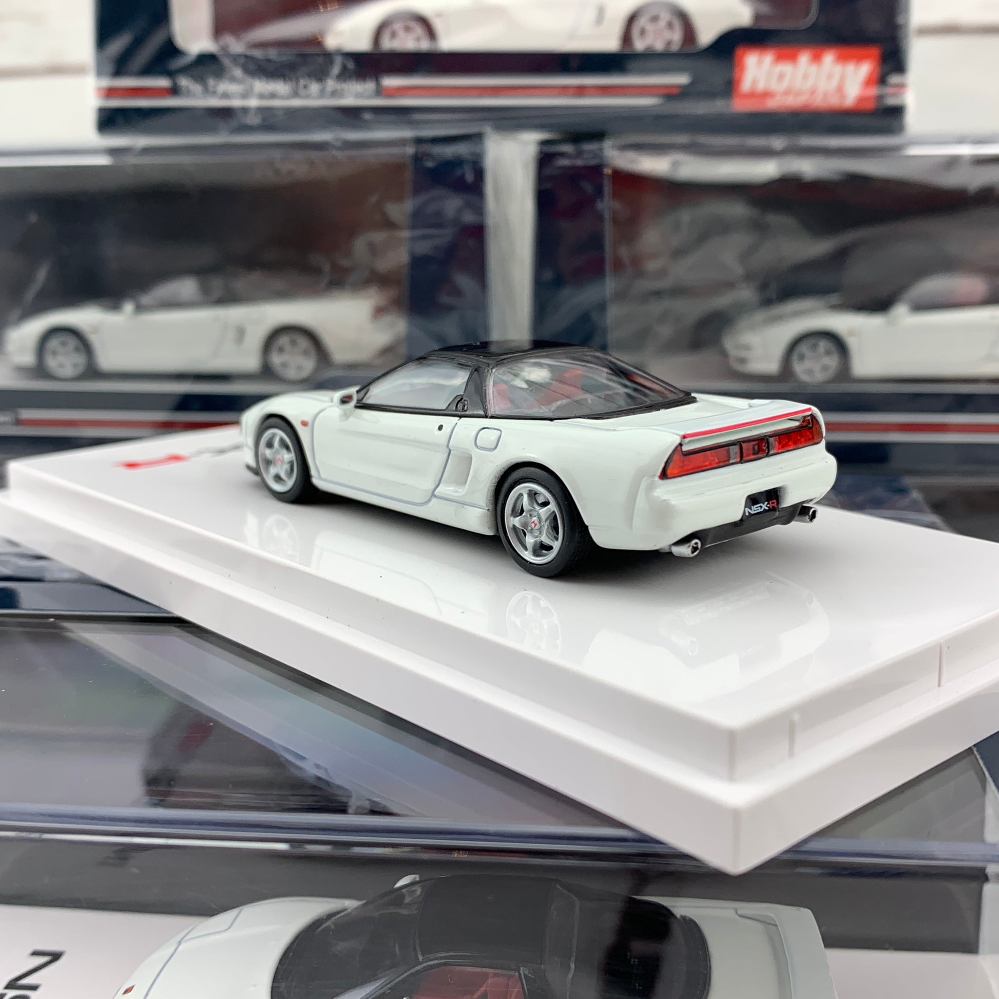 HOBBY JAPAN 1/64 Honda NSX Type R NA1 1992 Championship White HJ641006RW