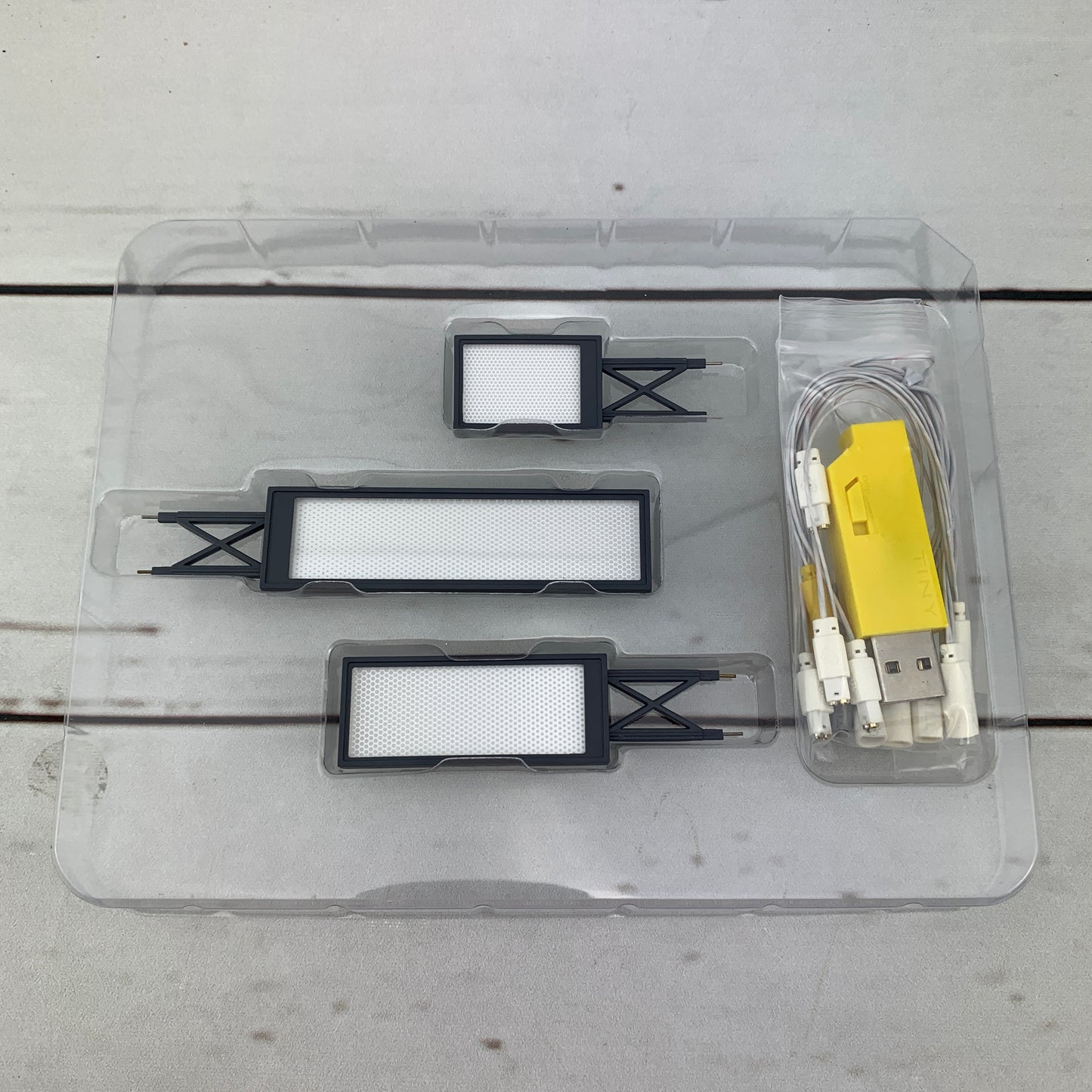 Tiny 微影 Illuminated Signage with Decoration Stickers 發光招牌套裝  (3款長方形招牌) NX03