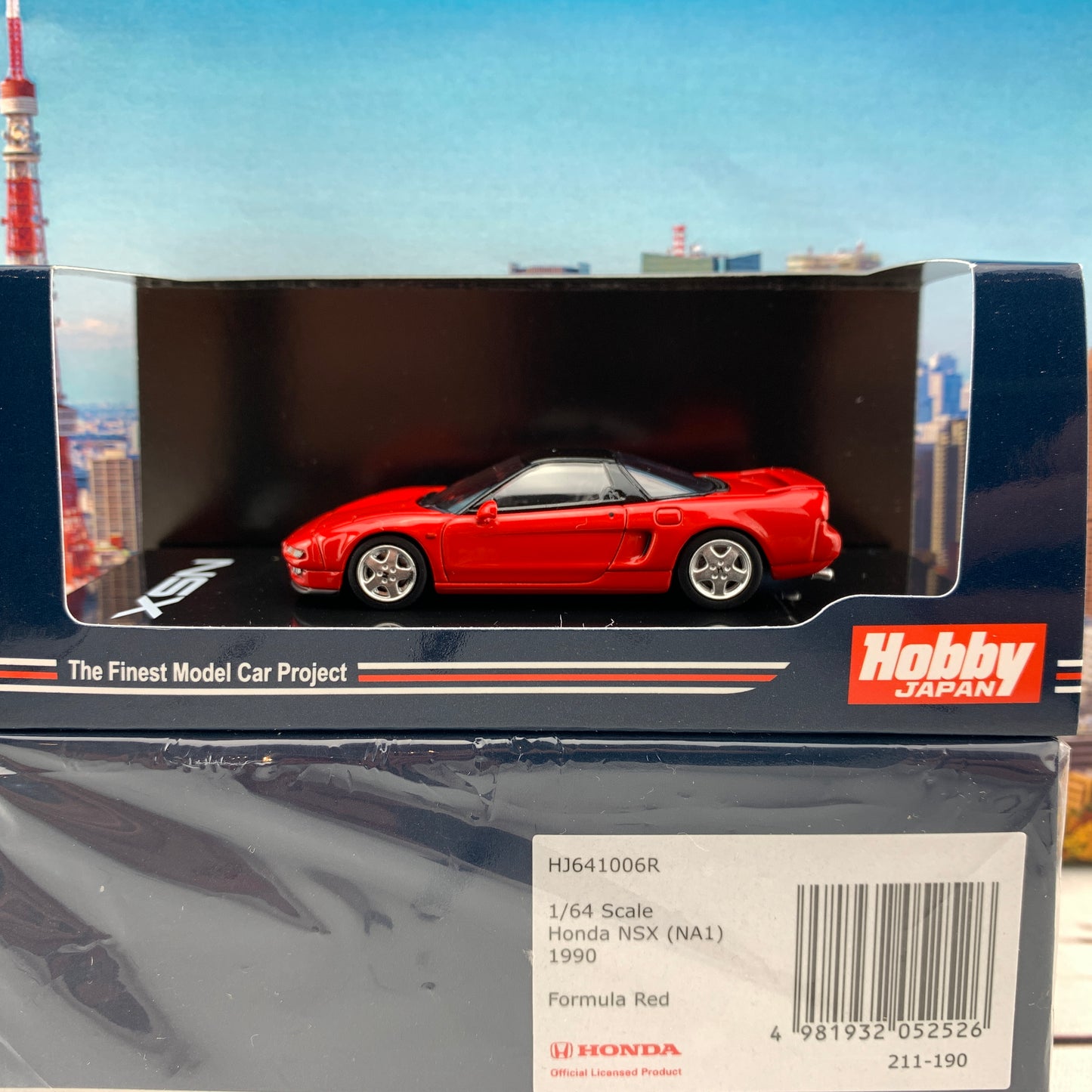 HOBBY JAPAN 1/64 Honda NSX NA1 1990 Formula Red HJ641006R