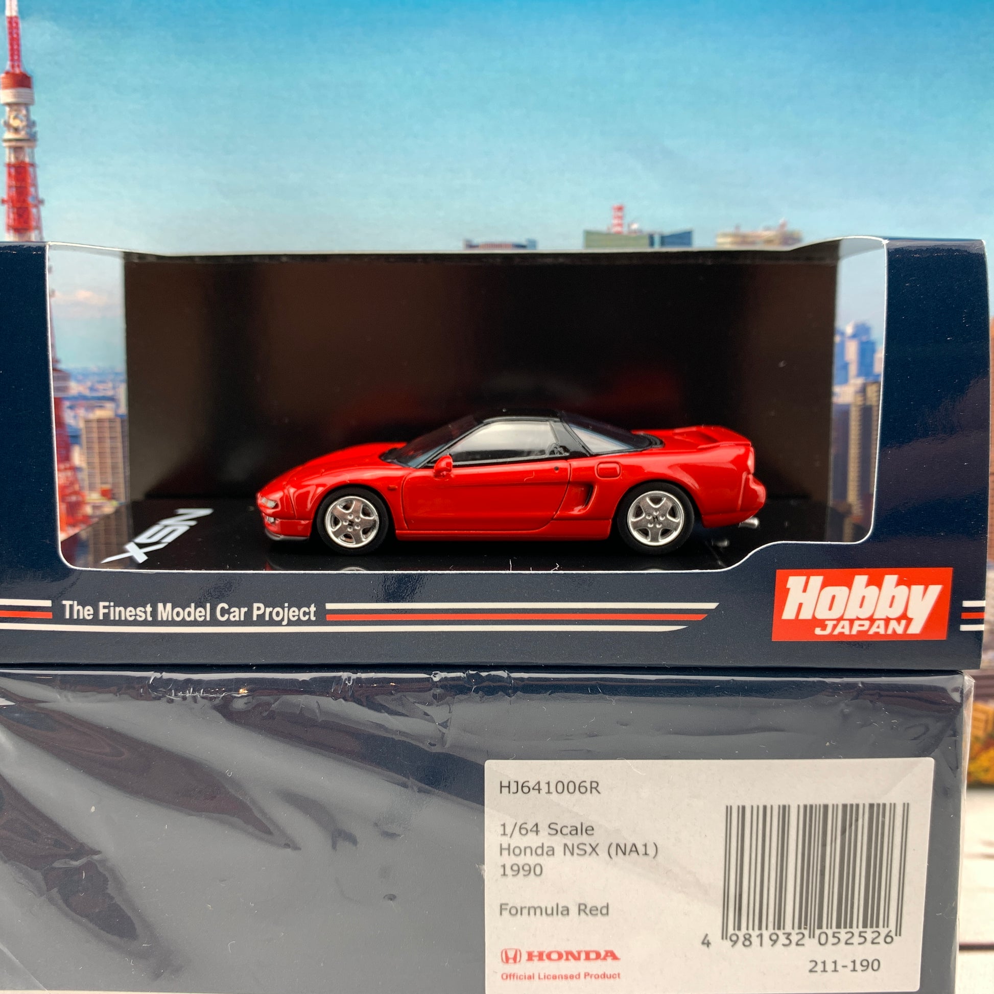 HOBBY JAPAN 1/64 Honda NSX NA1 1990 Formula Red HJ641006R