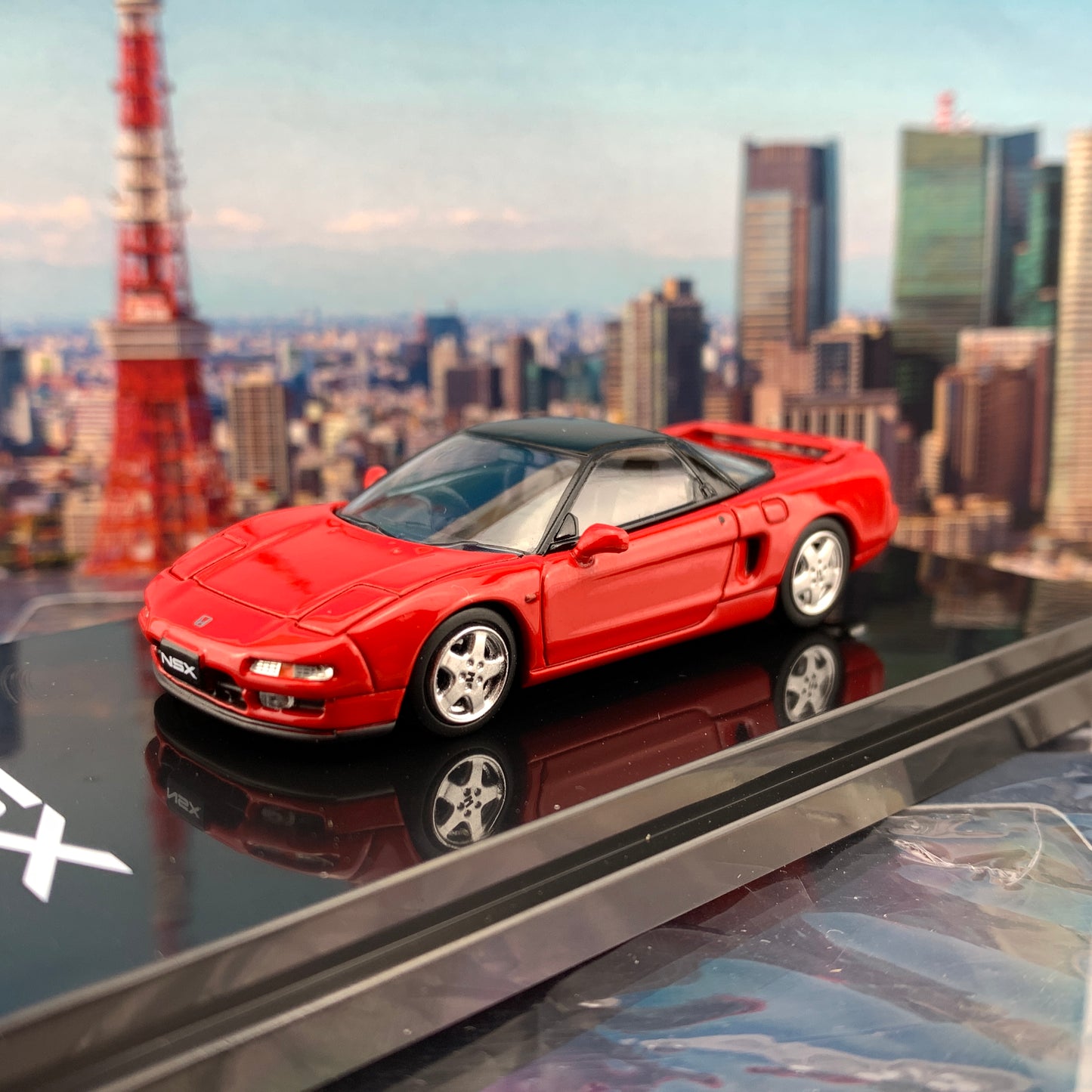 HOBBY JAPAN 1/64 Honda NSX NA1 1990 Formula Red HJ641006R