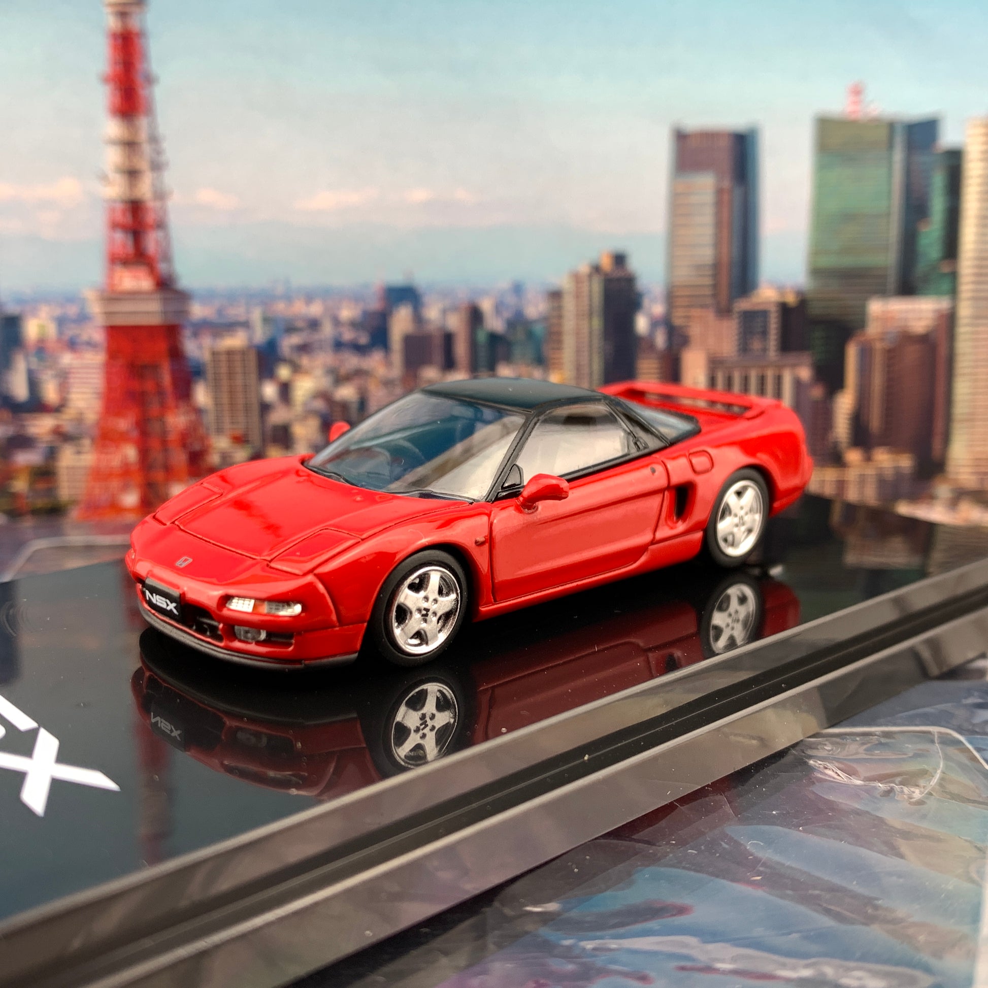 HOBBY JAPAN 1/64 Honda NSX NA1 1990 Formula Red HJ641006R