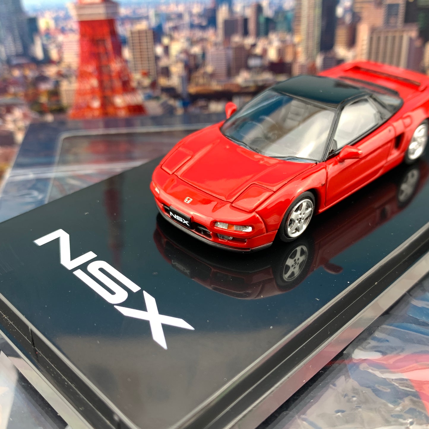 HOBBY JAPAN 1/64 Honda NSX NA1 1990 Formula Red HJ641006R