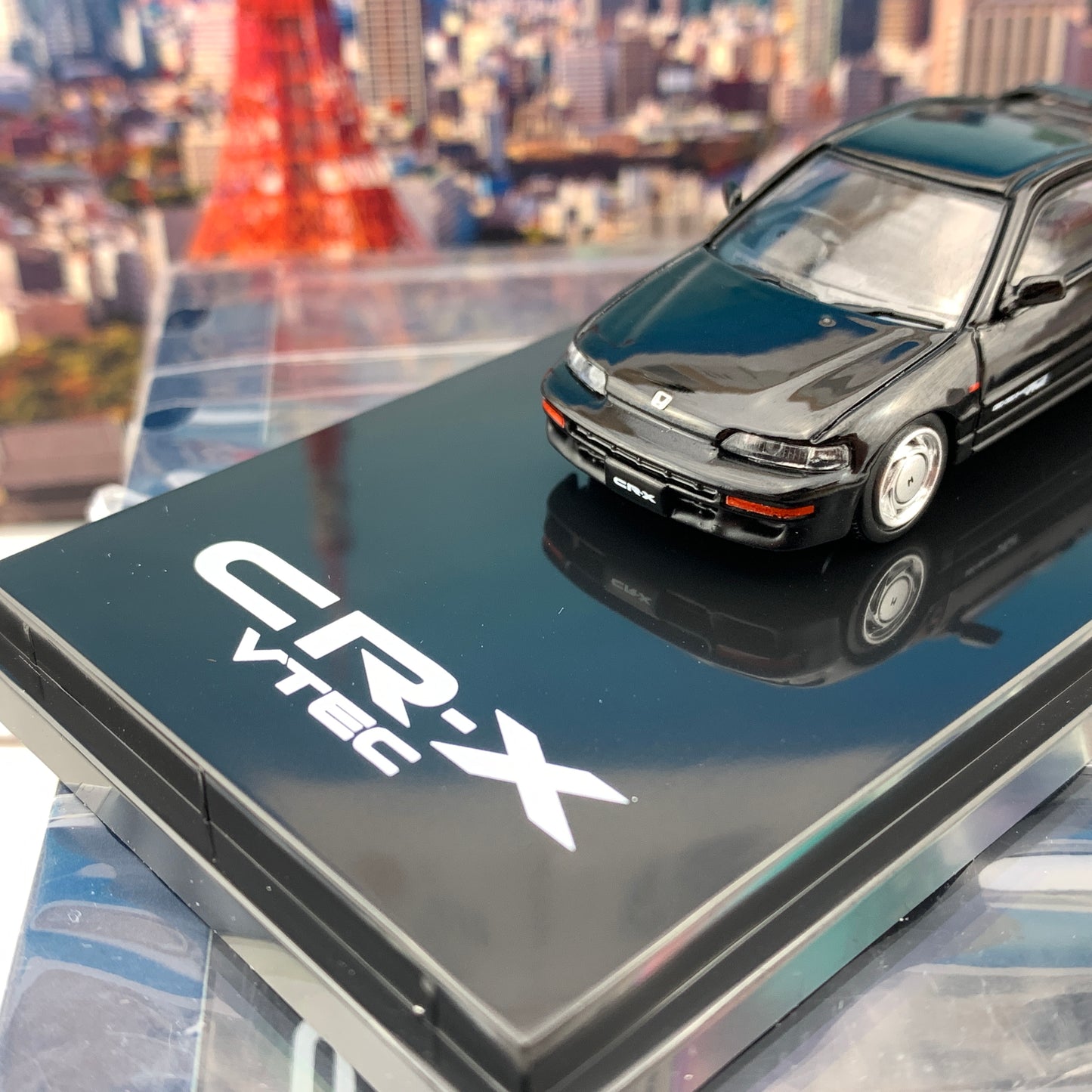HOBBY JAPAN 1/64 Honda CRX SiR EF8 Black HJ641005BK