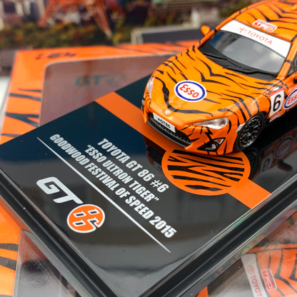 INNO64 1/64 TOYOYA GT86 #6 "ESSO ULTRON TIGER" Goodwood Festival of Speed 2015 IN64-GT86-ESSO
