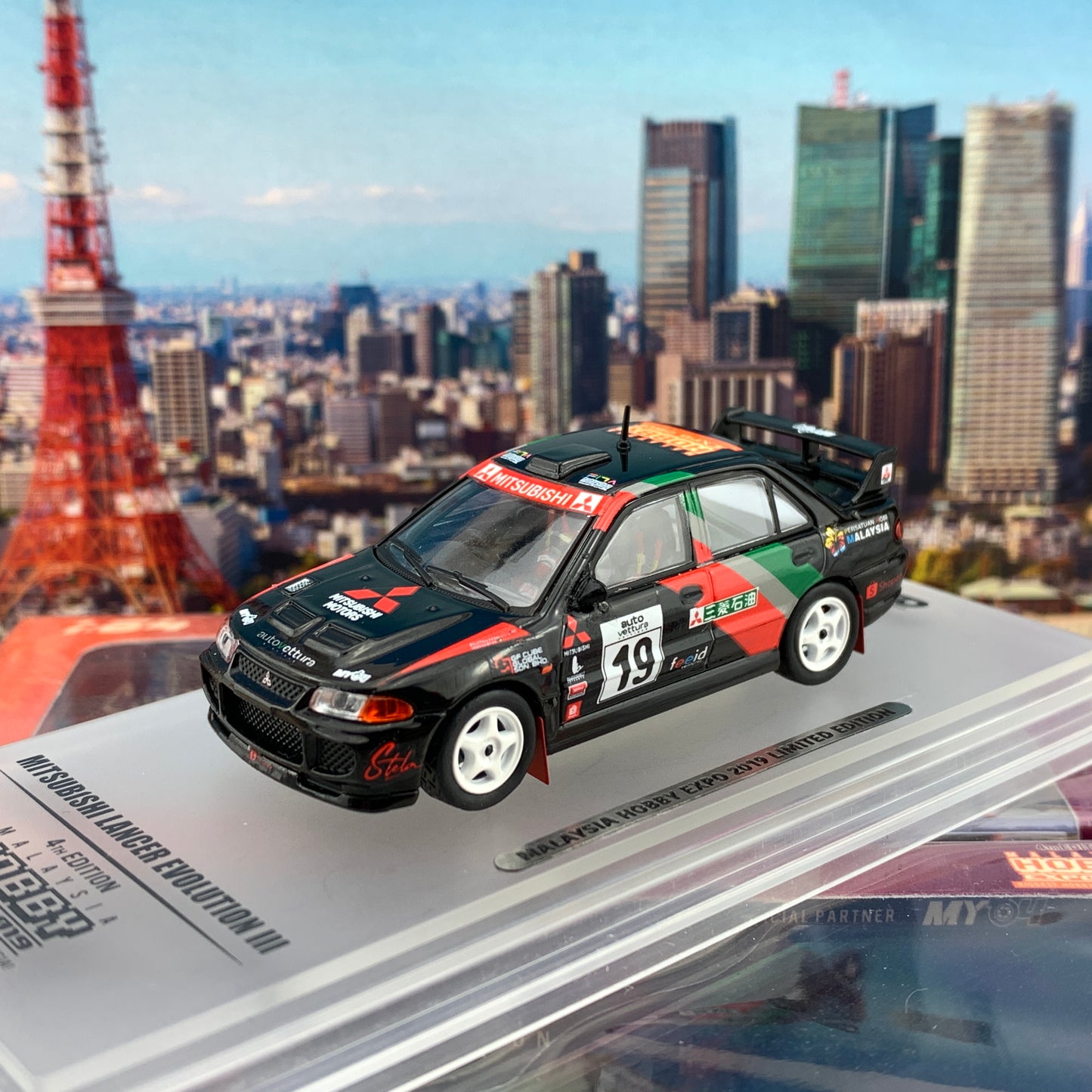INNO64 Mitsubishi Lancer Evolution III Malaysia Hobby Expo 2019 Limited Edition IN64-EVO3-MHE19