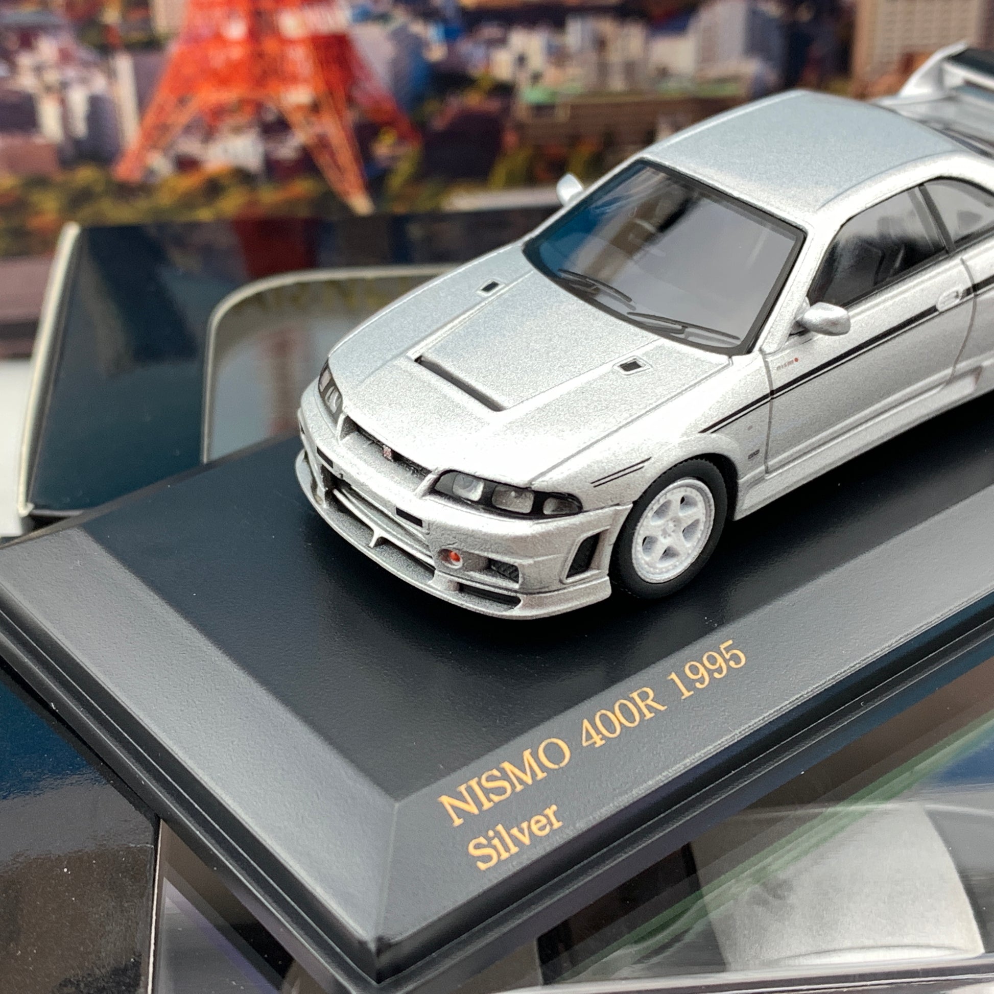 CAR-NEL 1/64 NISMO 400R 1995 Silver CN640013