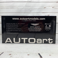 AUTOart 1/18 ASTON MARTIN VULCAN (MATT BLACK W/ LIME GREEN STRIPES) 70262