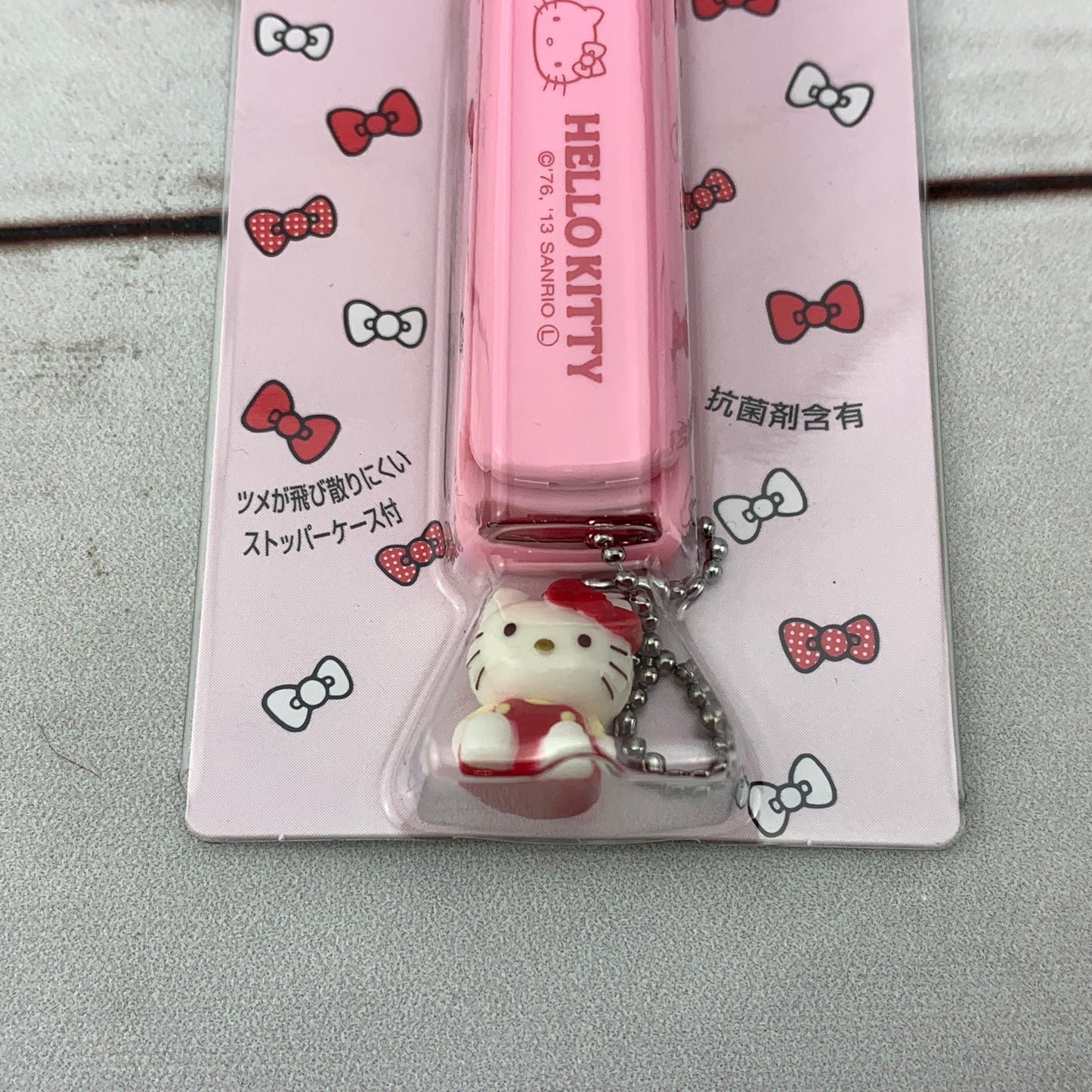 Hello Kitty Nail Clipper with Mini Charm Size S by KAI Beauty Care KK-2511 Made in Japan