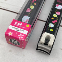 Hello Kitty Nail Clipper - Candy Size M by KAI Beauty Care KK-2528 Made in Japan