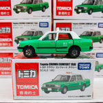 Tomica Toyota Crown Comfort Taxi GREEN (New Territories) 香港的士