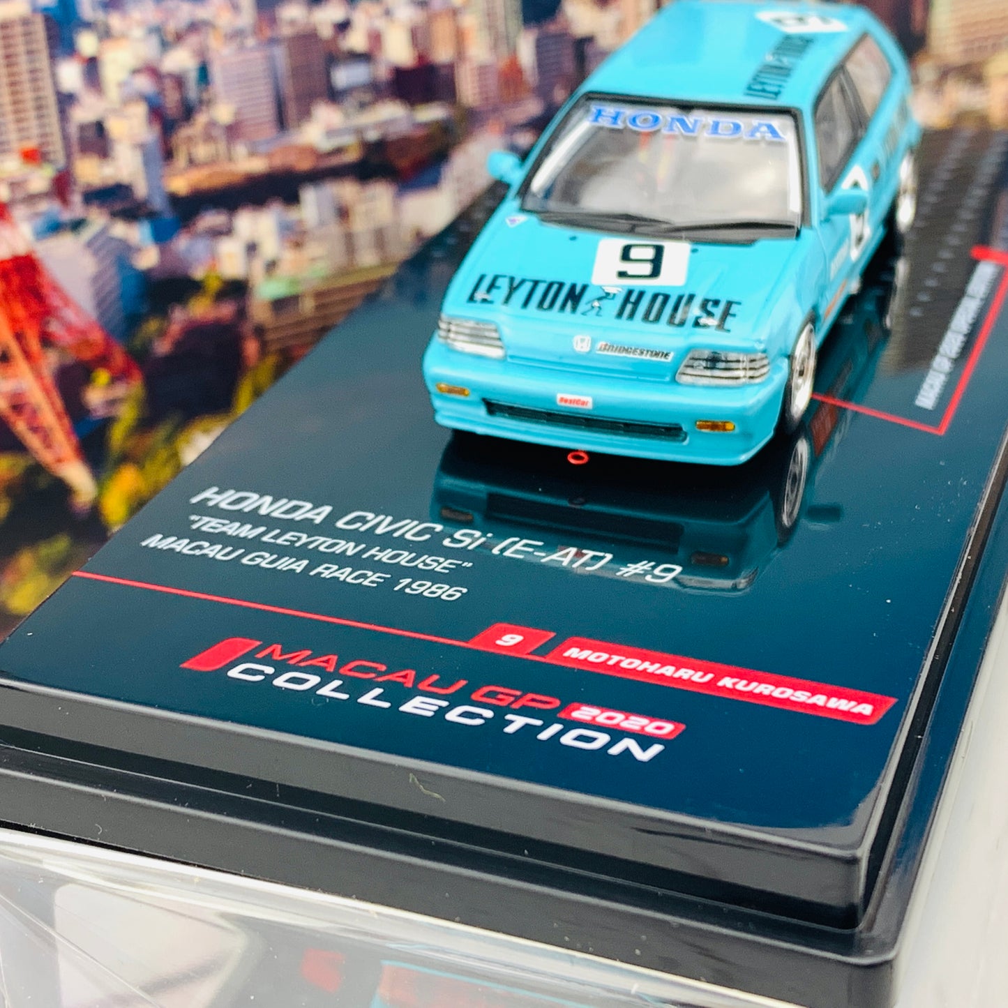 INNO64 MACAU GP 2020 COLLECTION HONDA CIVIC E-AT #9 "Team Leyton House"  Macau Guia Race IN64-EAT-MGP20LH