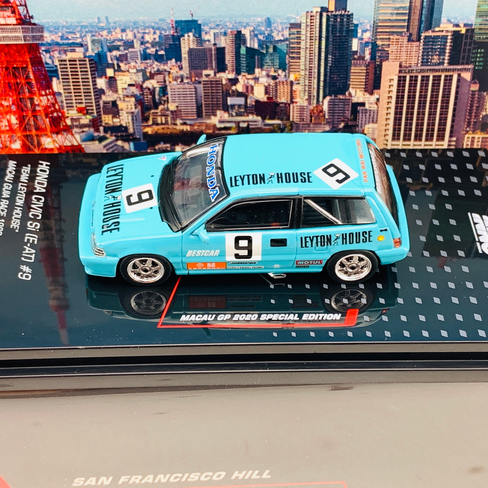 INNO64 MACAU GP 2020 COLLECTION HONDA CIVIC E-AT #9 "Team Leyton House"  Macau Guia Race IN64-EAT-MGP20LH