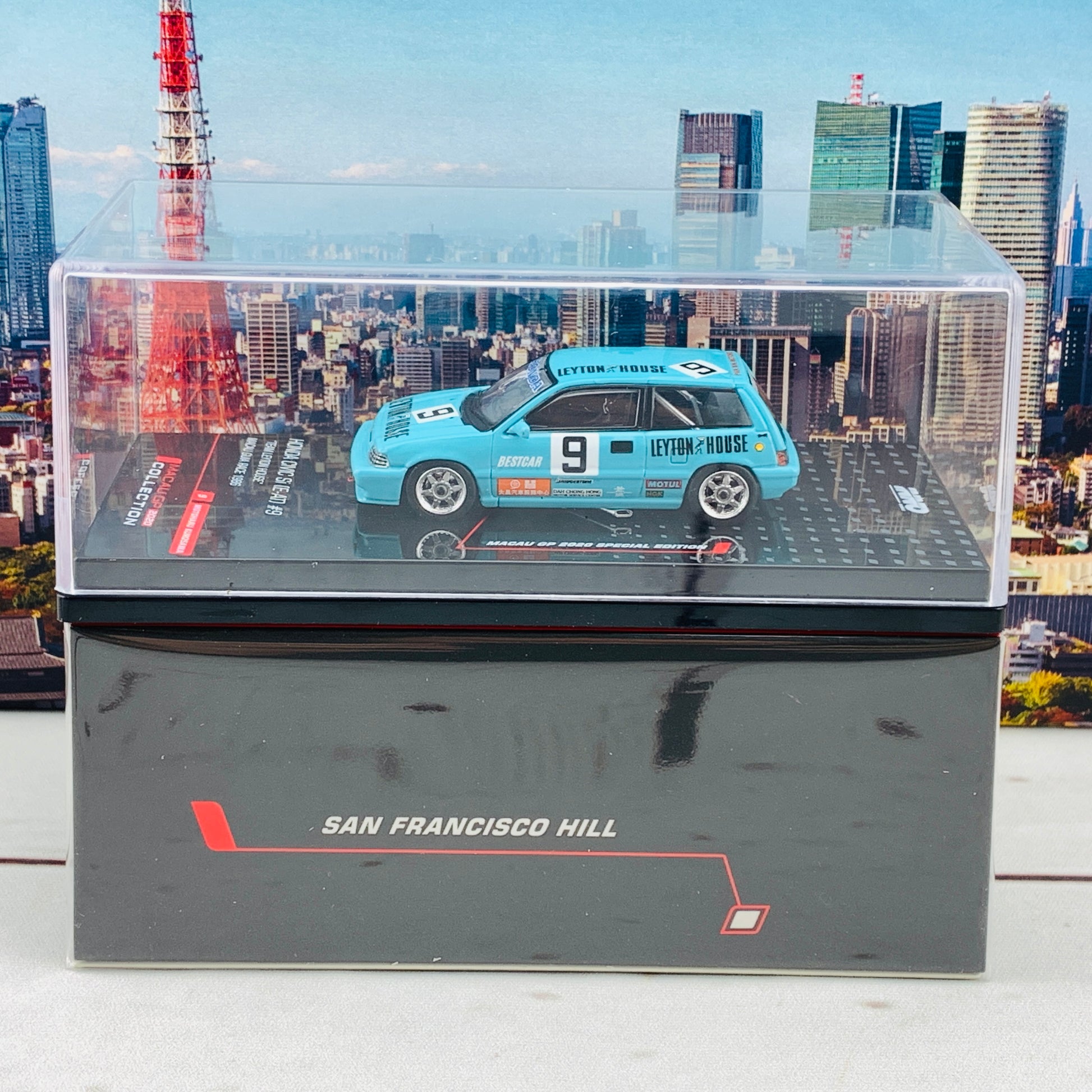 INNO64 MACAU GP 2020 COLLECTION HONDA CIVIC E-AT #9 "Team Leyton House"  Macau Guia Race IN64-EAT-MGP20LH