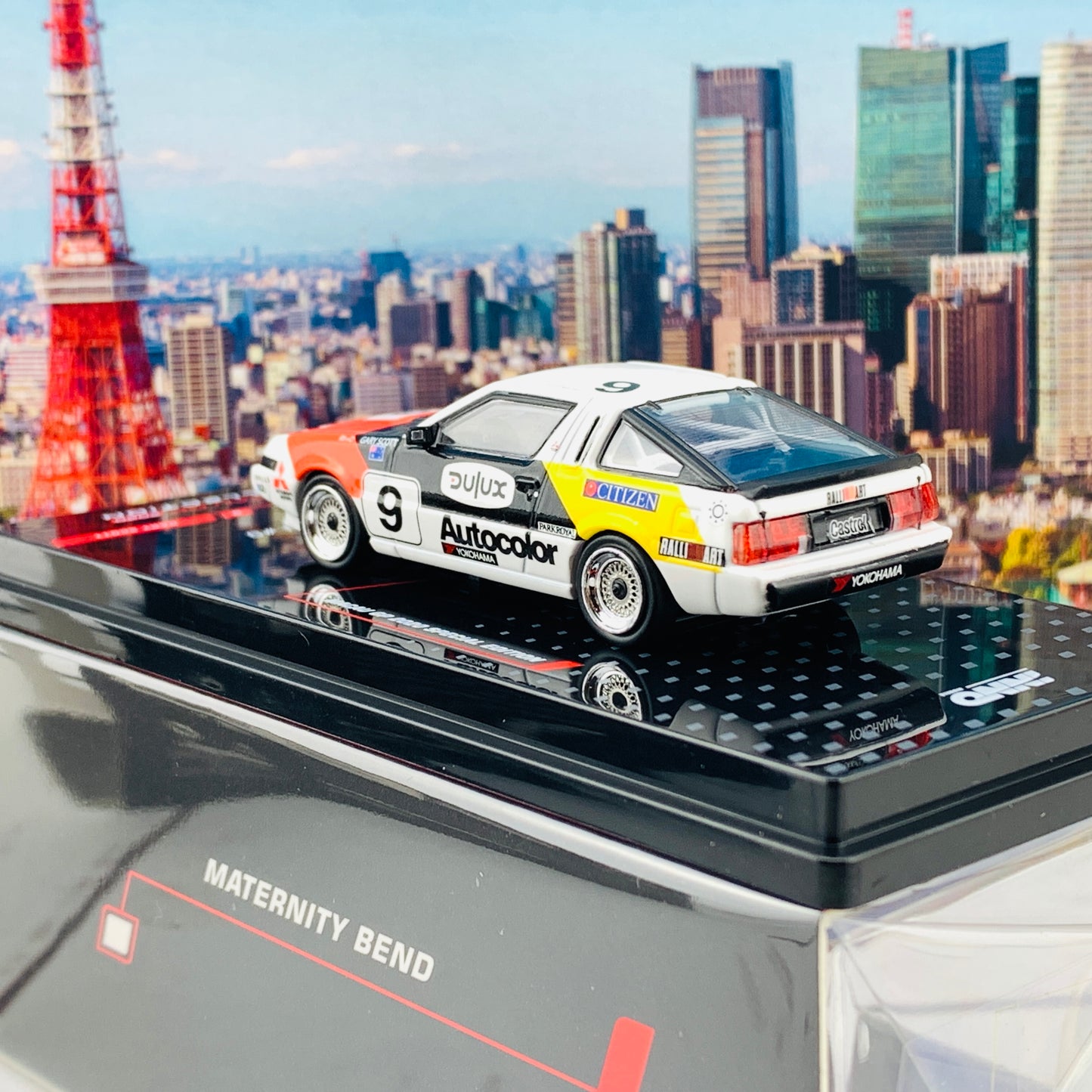 INNO64 MACAU GP 2020 COLLECTION Mitsubishi Starion #9 "Team Ralliart Australia"  Macau Guia Race 1987 Gary Scott IN64-A183-MGP20RA