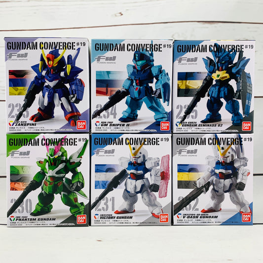 FUSION WORKS Gundam Converge #19 Complete set of 6
