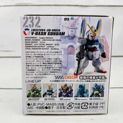 FUSION WORKS Gundam Converge #19 - 232 LM312V04 + SD-VB03A V-DASH GUNDAM