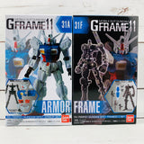 GFRAME 11 Mobile Suit Gundam 31A RX-78GP01 GUNDAM GP01 Armor Set and 31fF RX-78GP01 GUNDAM GP01 Frame (01) Set