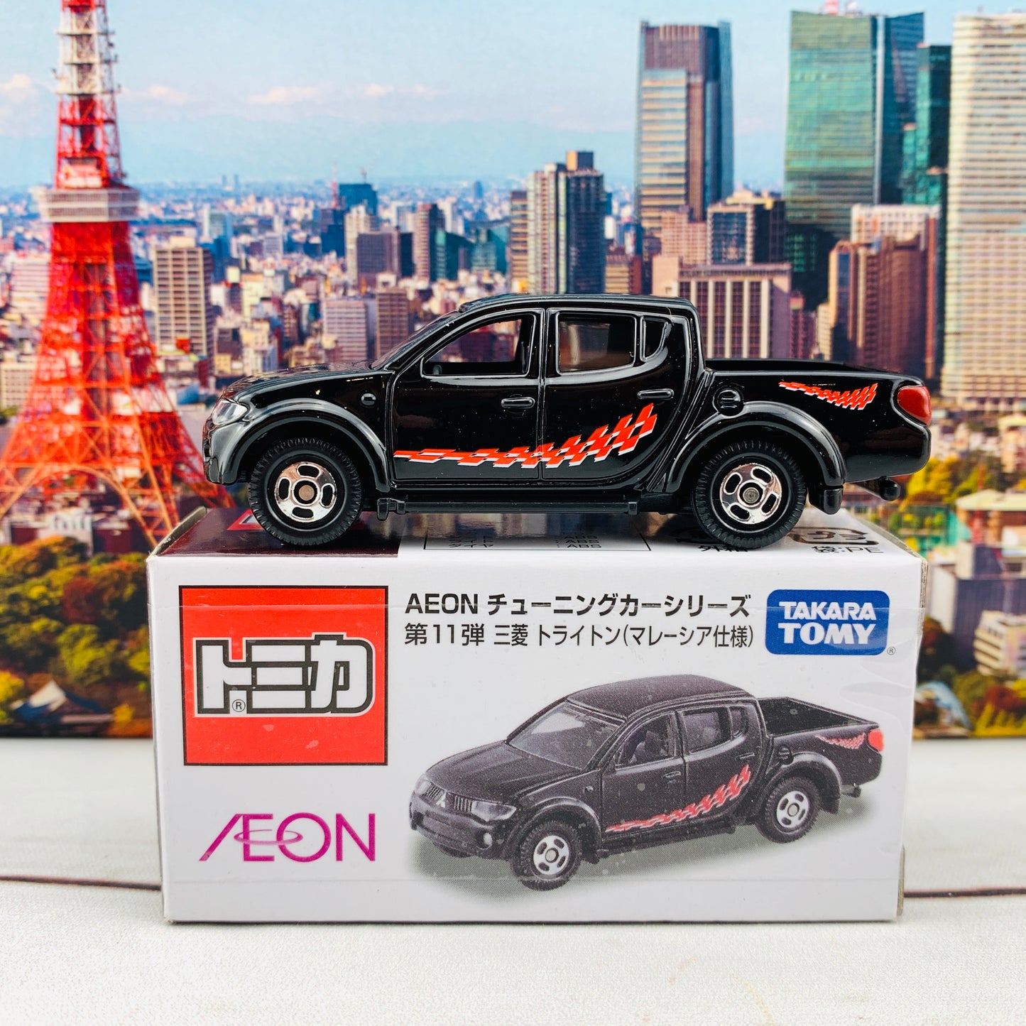 Tomica AEON Mitsubishi Triton Malaysia Version
