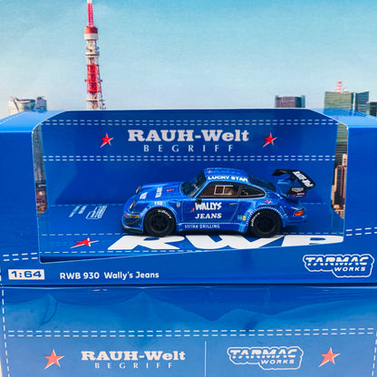 Tarmac Works 1/64 RWB 930 Wally's Jeans T64-015-WJ