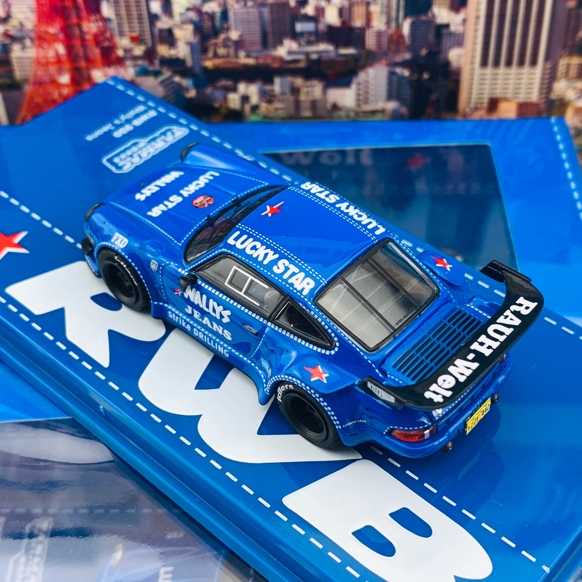 Tarmac Works 1/64 RWB 930 Wally's Jeans T64-015-WJ