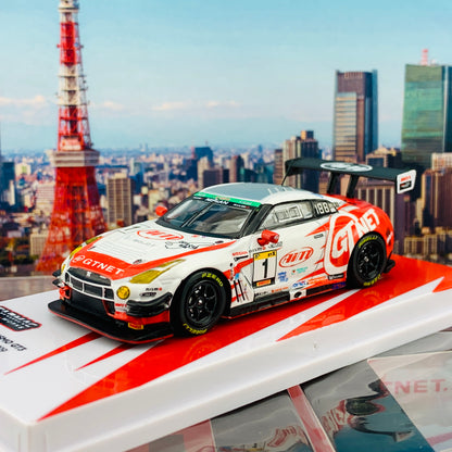 Tarmac Works x GTNET 1/64 Nissan GTR Nismo GT3 Super Taikyu Series 2019 Hamano / Hoshino / Fujinam * Limited to 1248pcs * T64-005-19ST01