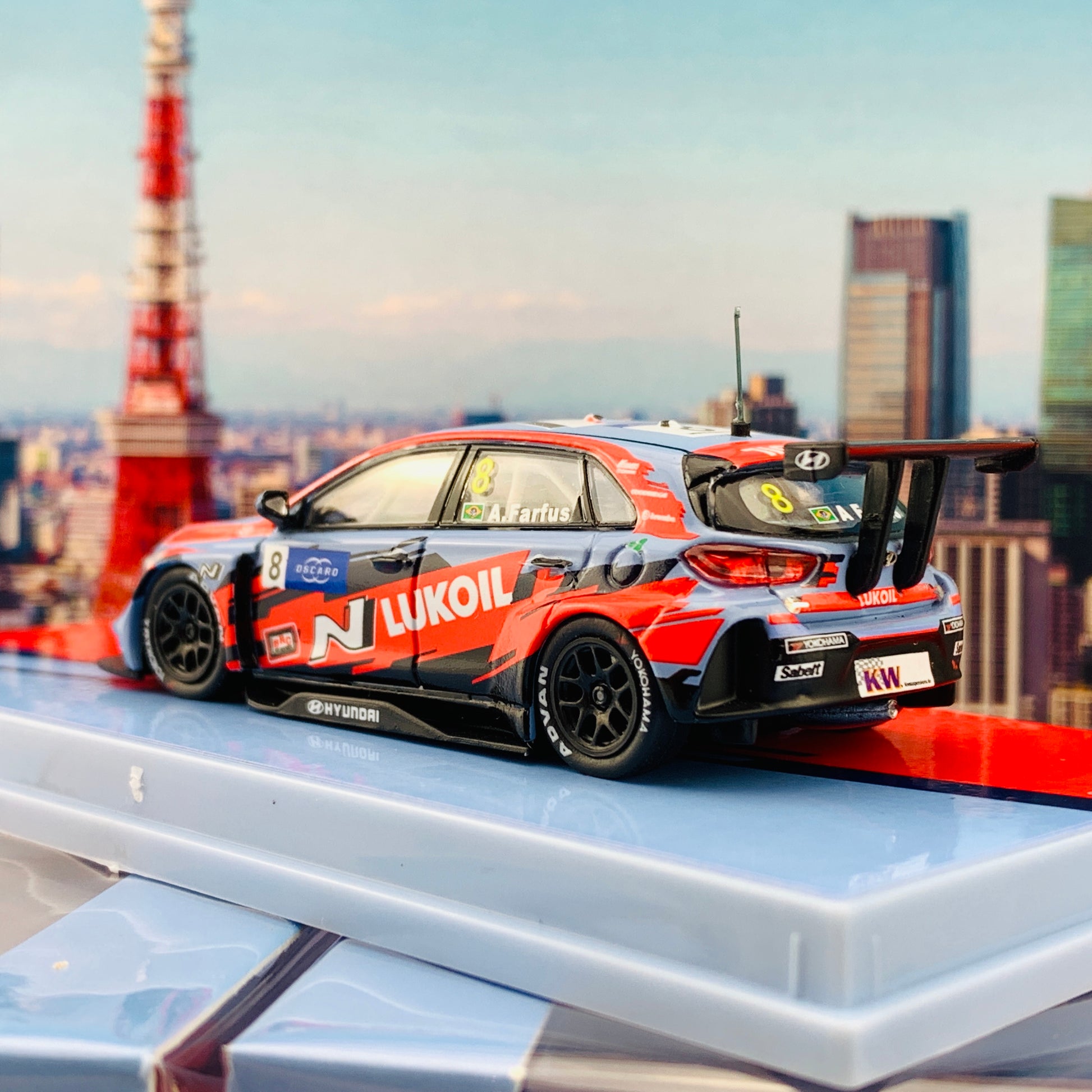 Tarmac Works 1/64 Hyundai i30 N TCR WTCR 2019 Augusto Farfus * Limited to 1248pcs * T64-031-19WTCR08