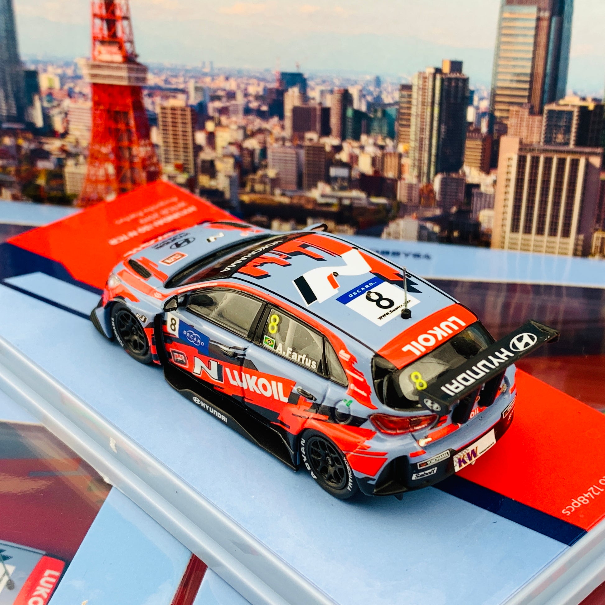 Tarmac Works 1/64 Hyundai i30 N TCR WTCR 2019 Augusto Farfus * Limited to 1248pcs * T64-031-19WTCR08
