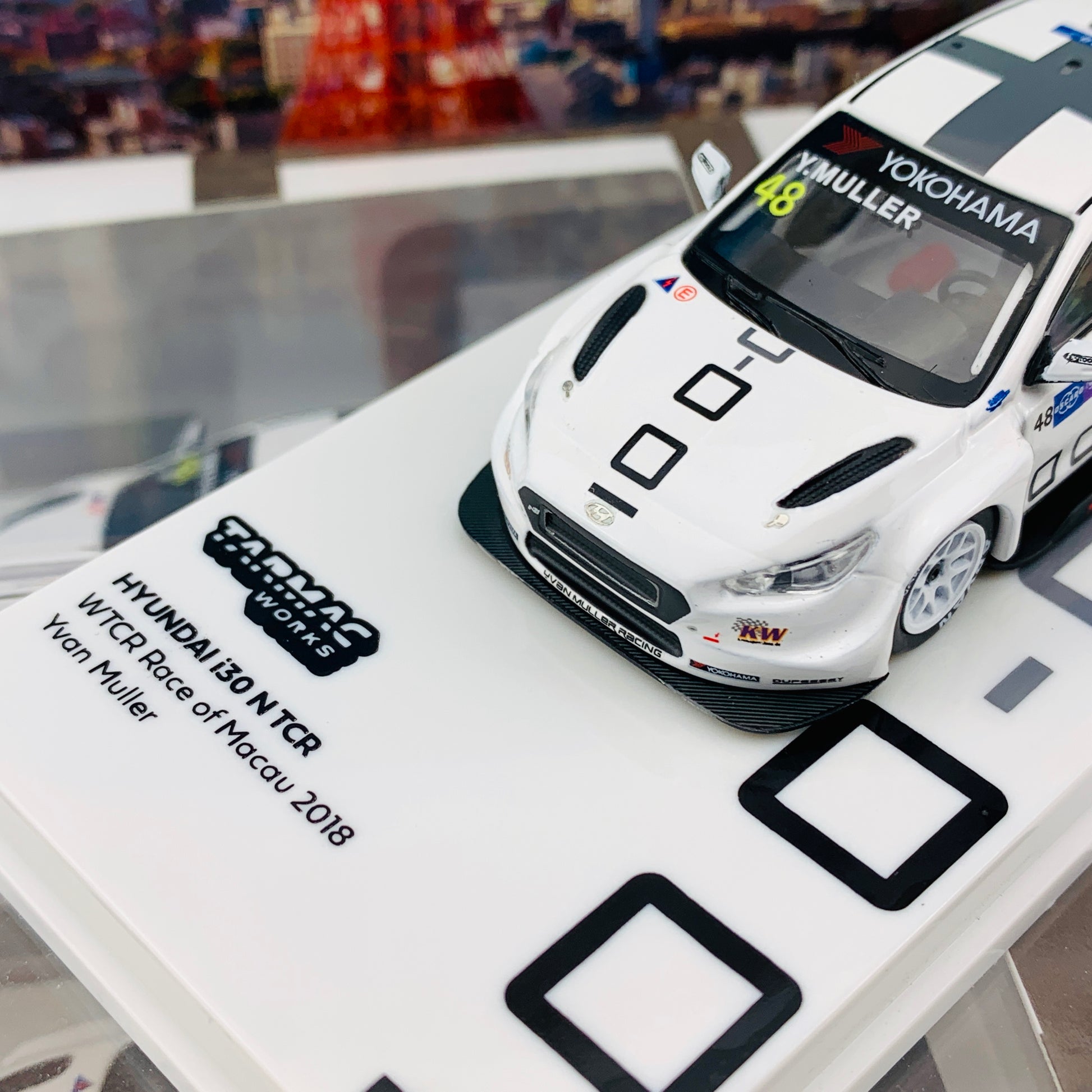 Tarmac Works 1/64 Hyundai i30 N TCR WTCR Race of Macau 2018 T64-031-18WTCR48