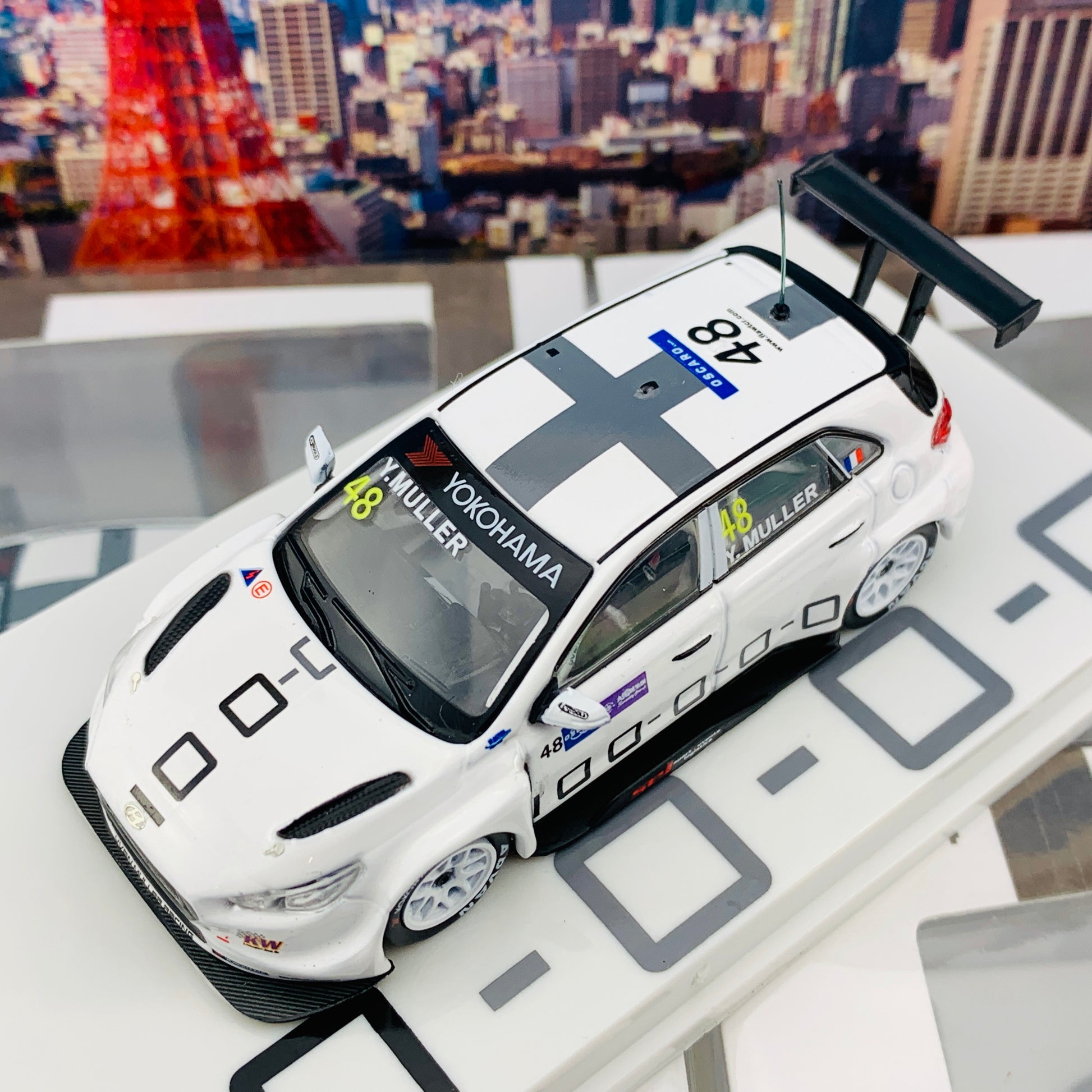 Tarmac Works 1/64 Hyundai i30 N TCR WTCR Race of Macau 2018 T64-031-18WTCR48