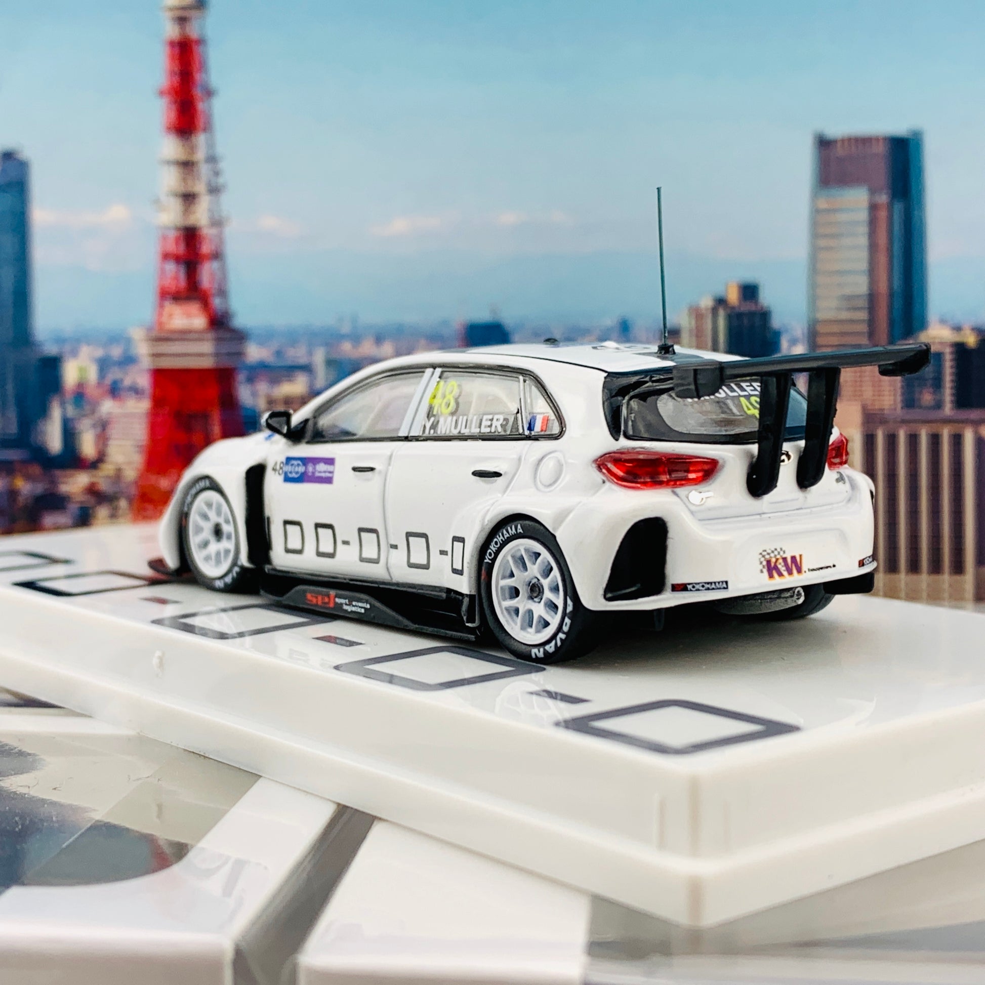 Tarmac Works 1/64 Hyundai i30 N TCR WTCR Race of Macau 2018 T64-031-18WTCR48