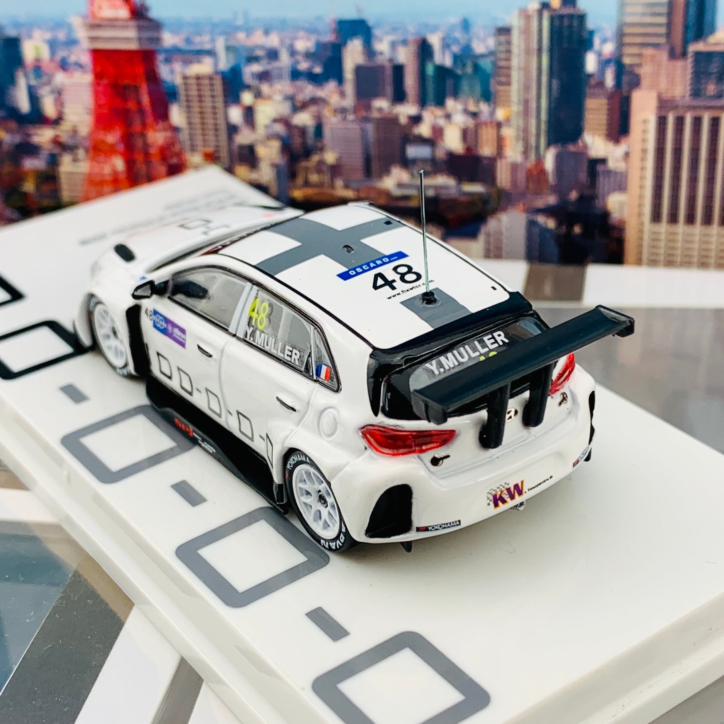 Tarmac Works 1/64 Hyundai i30 N TCR WTCR Race of Macau 2018 T64-031-18WTCR48