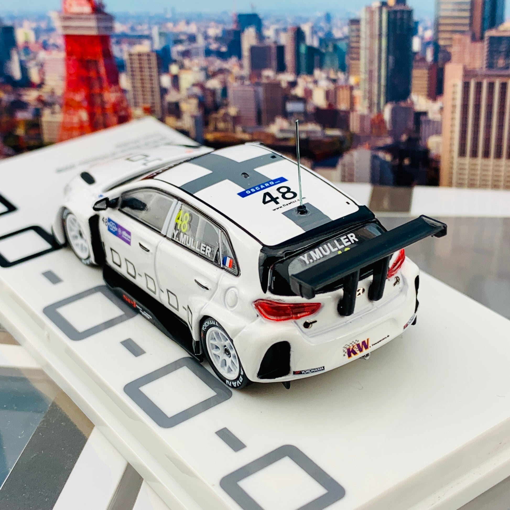 Tarmac Works 1/64 Hyundai i30 N TCR WTCR Race of Macau 2018 T64-031-18WTCR48