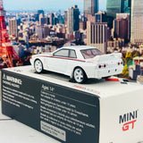 MINI GT 1/64 Nissan GTR R32 Nismo S-Tune White RHD MGT00106-R