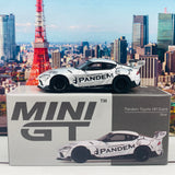 MINI GT 1/64 Pandem Toyota GR Supra V1.0 Silver RHD MGT00175-R