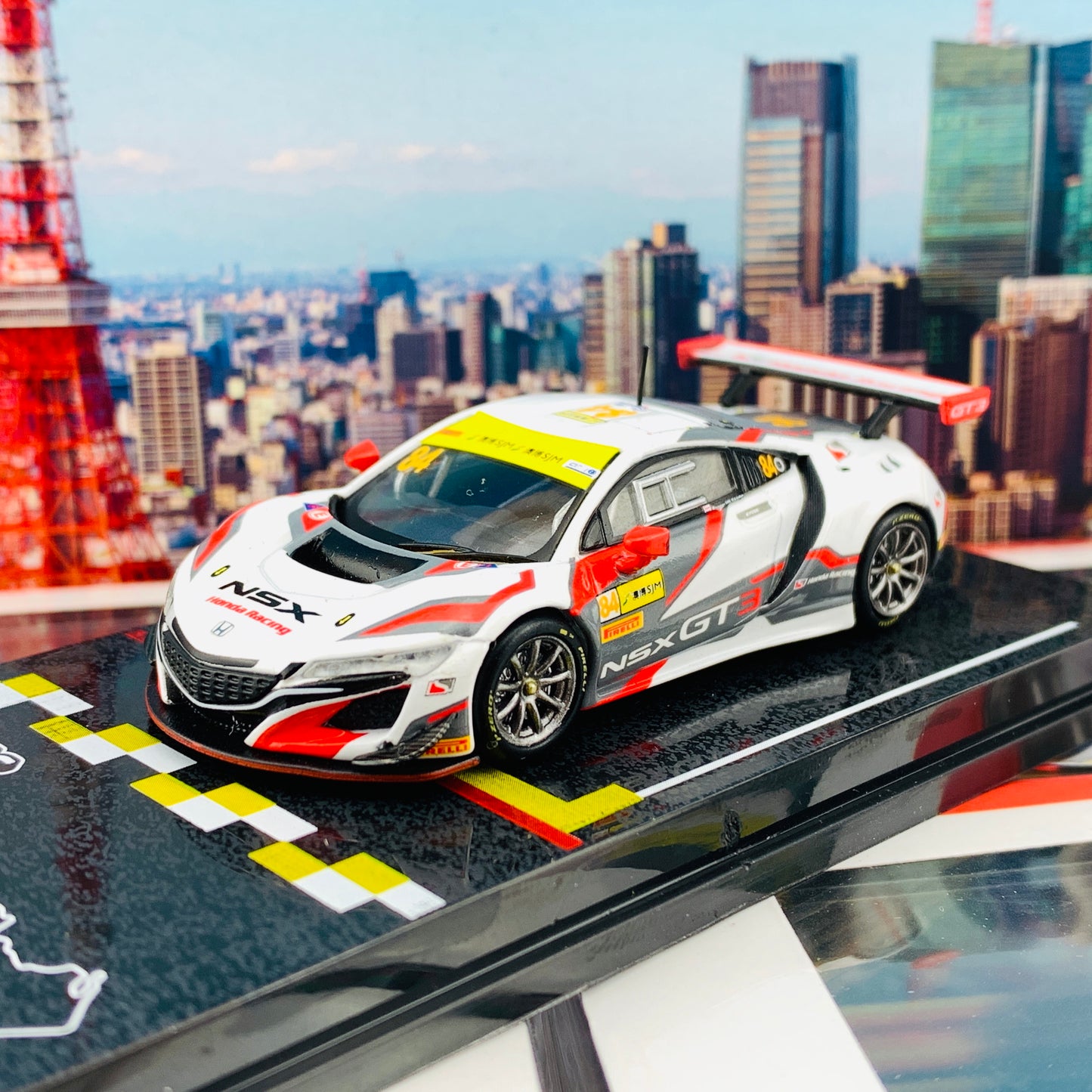Tarmac Works 1/64 Hobby Collection Honda NSX GT3 Macau GT Cup - FIA GT World Cup 2017 T64-028-17MGT84