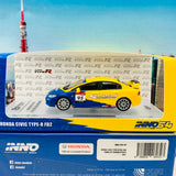 INNO64 1/64 HONDA CIVIC TYPE-R FD2 #95 TUNED BY SPOON SPORTS IN64-FD2-SP