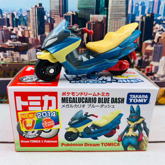 Dream TOMICA x Pokemon Megalucario Blue Dash