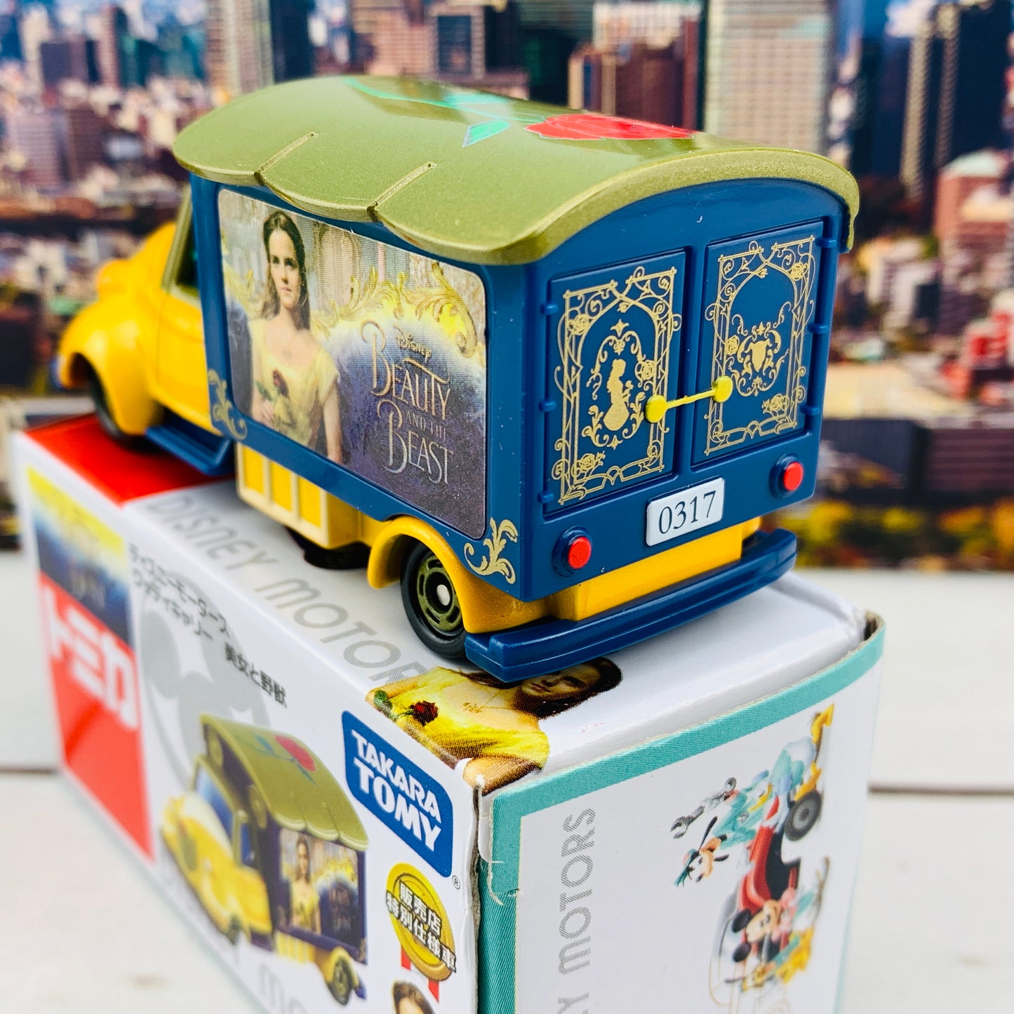 TOMICA Disney Motor Goody Carry Beauty and the Beast