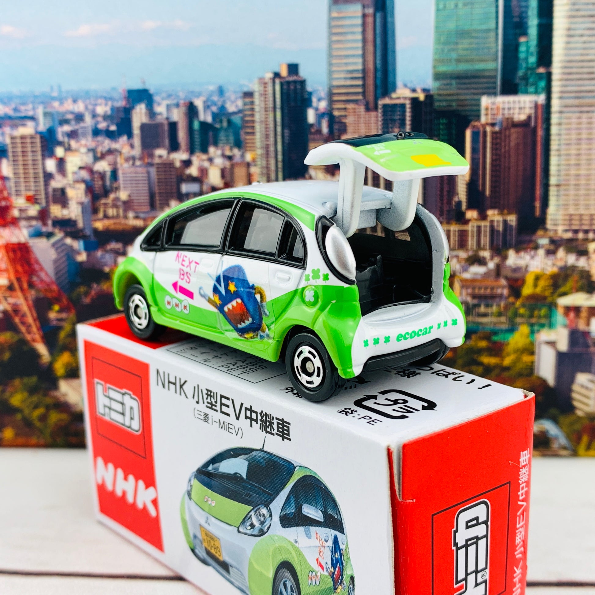 TOMICA NHK Mitsubishi i-MiEV