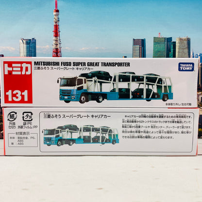 Tomica No.131 MITSUBISHI FUSO SUPER GREAT TRANSPORTER