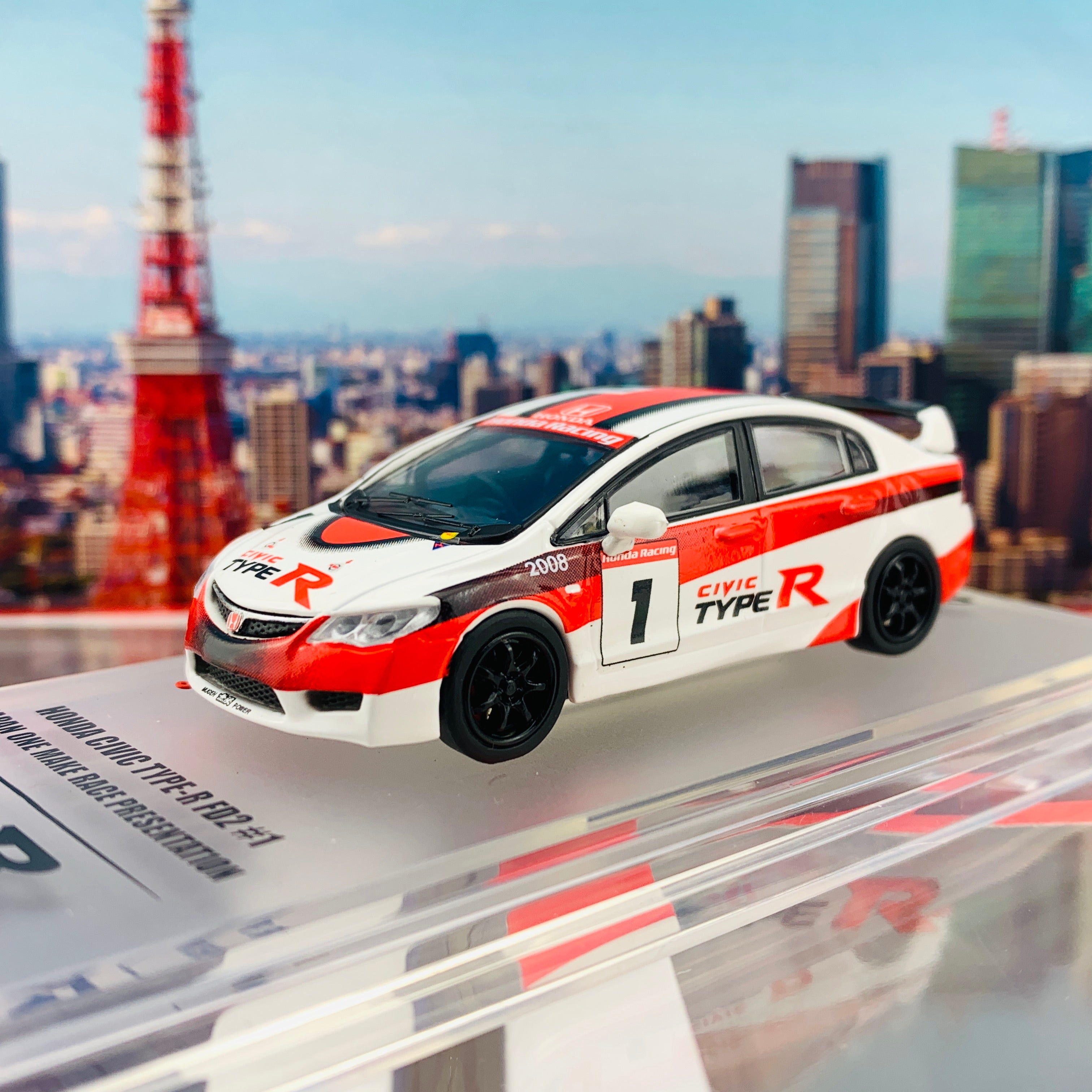 INNO64 HONDA CIVIC TYPE-R FD2 Japan One Make Race “Type-R Livery