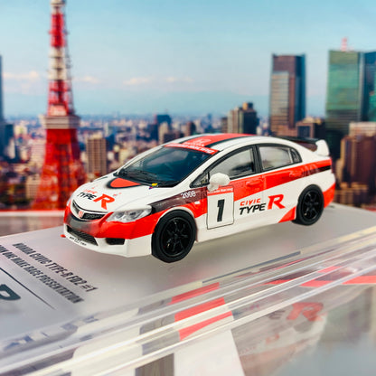 INNO64 HONDA CIVIC TYPE-R FD2 Japan One Make Race “Type-R Livery” IN64-FD2-TR