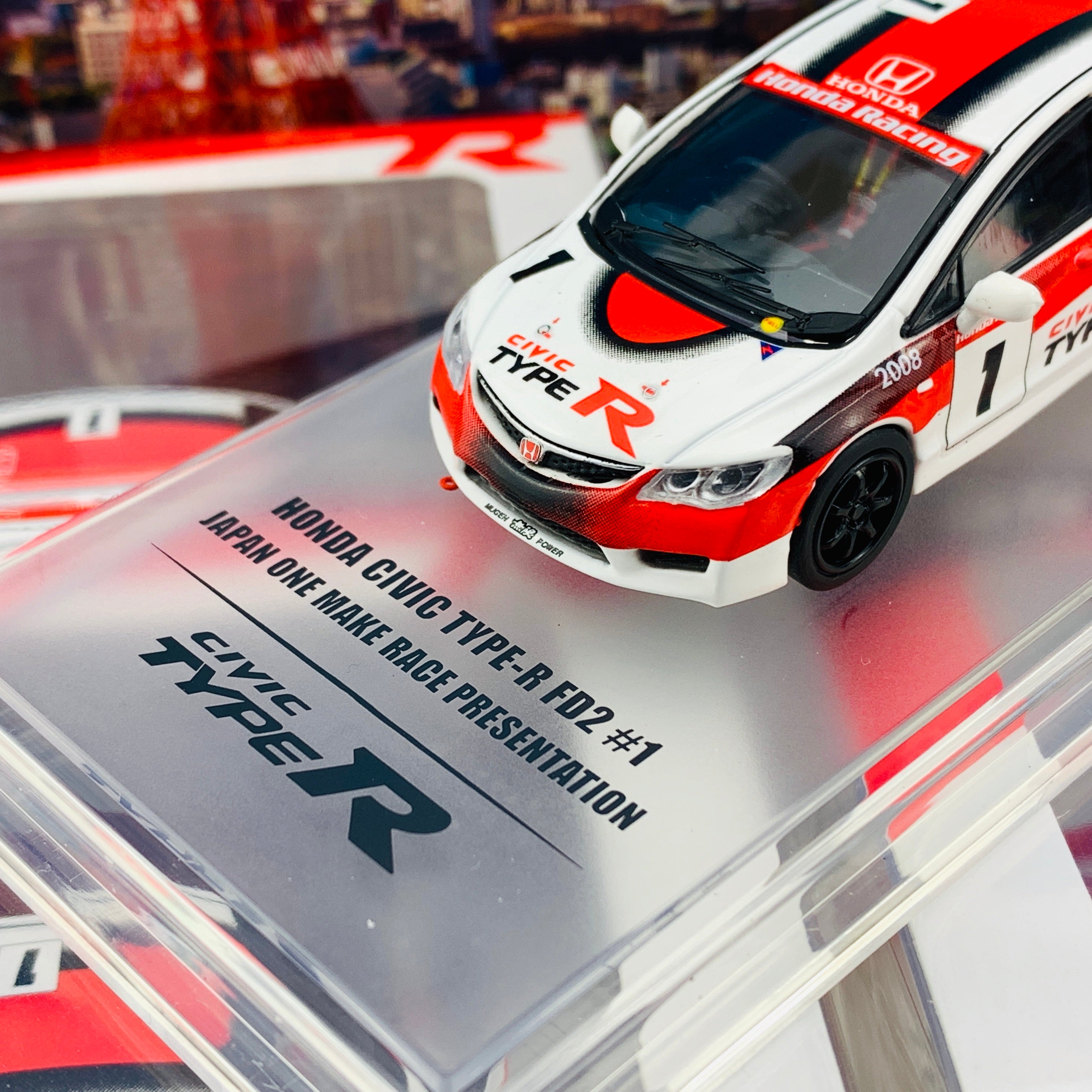 INNO64 1/64 ホンダcivic TYPE R FD2 INNO64 HONDA CIVIC TYPE-R FD2 Japan One Make Race “Type-R Livery