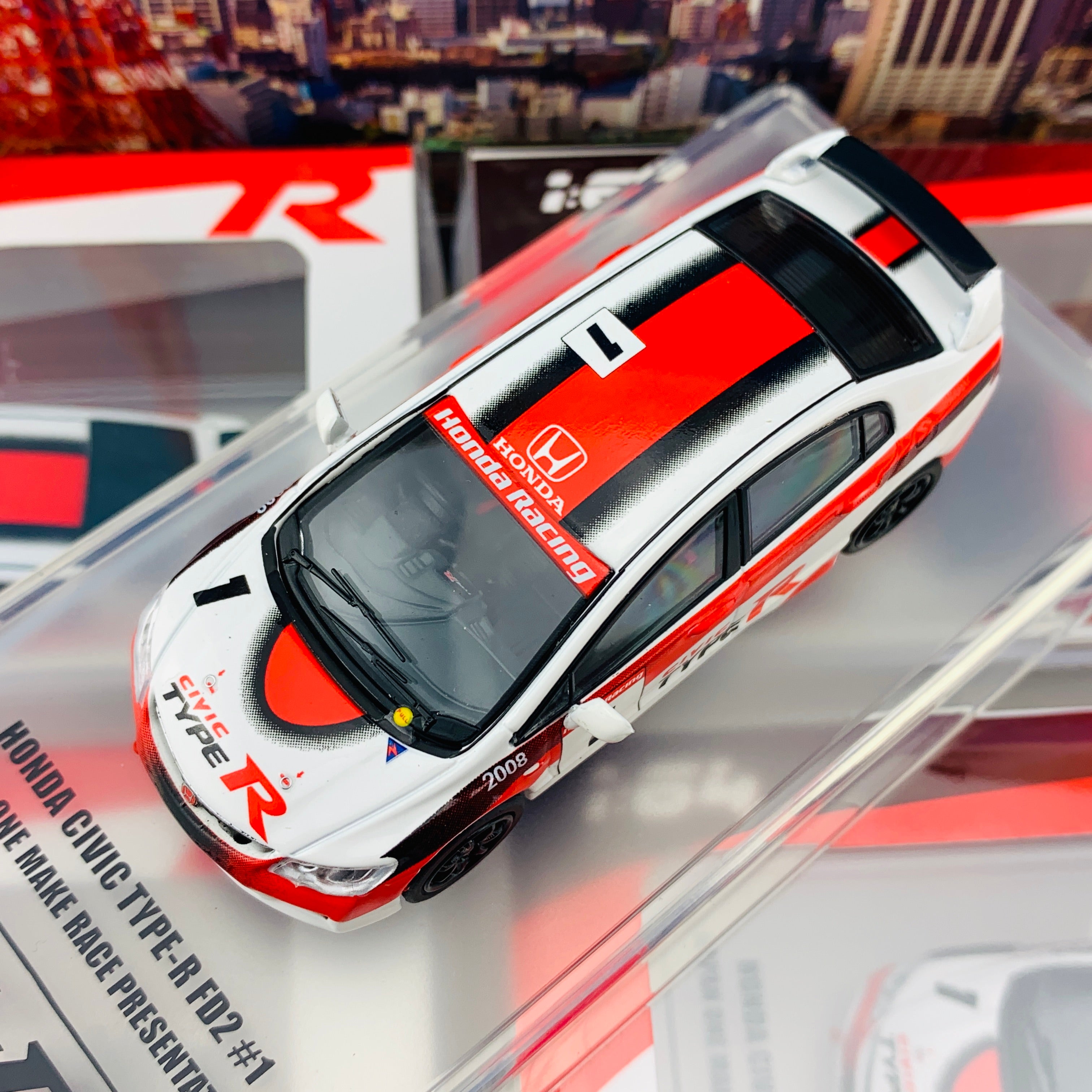INNO64 1/64 ホンダcivic TYPE R FD2 INNO64 HONDA CIVIC TYPE-R FD2 Japan One Make Race “Type-R Livery
